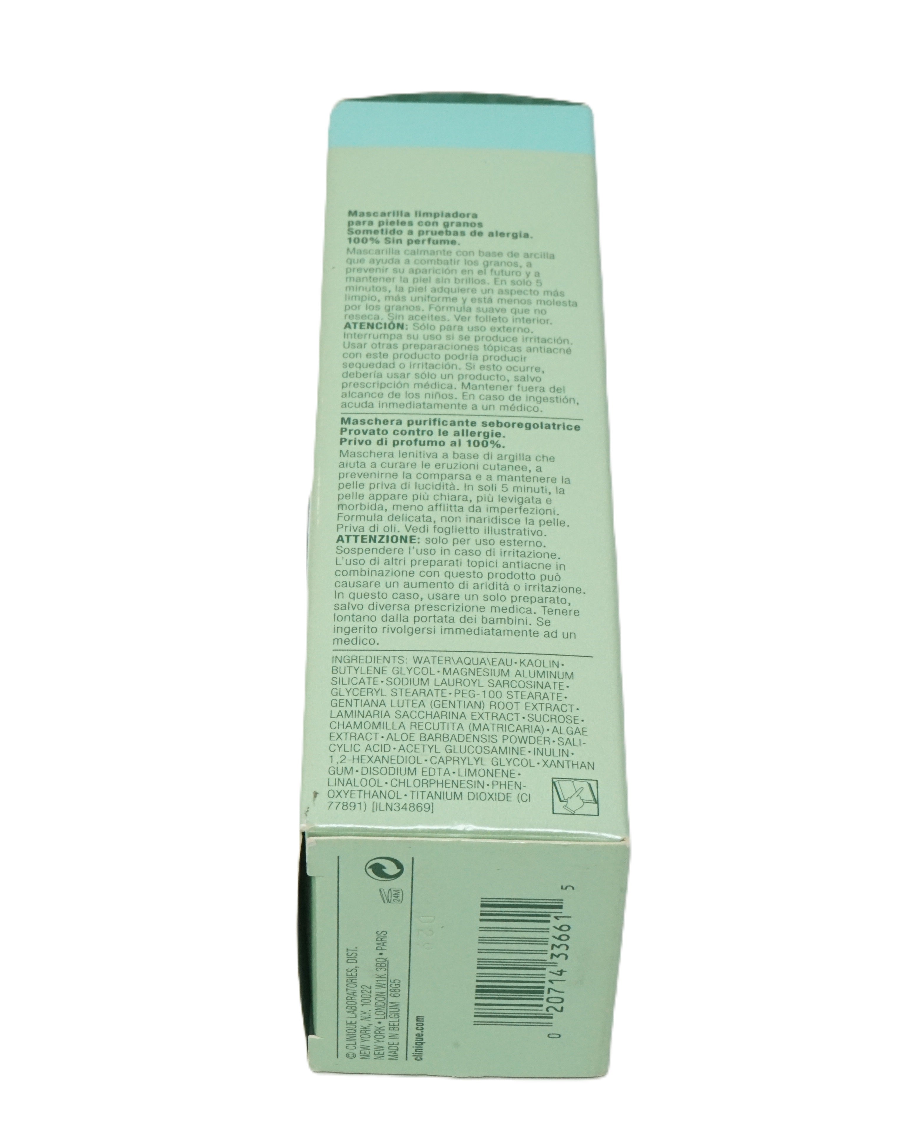 Clinique Anti-blemish Solutions oil-control cleansing mask Alle Hauttypen 100 ml