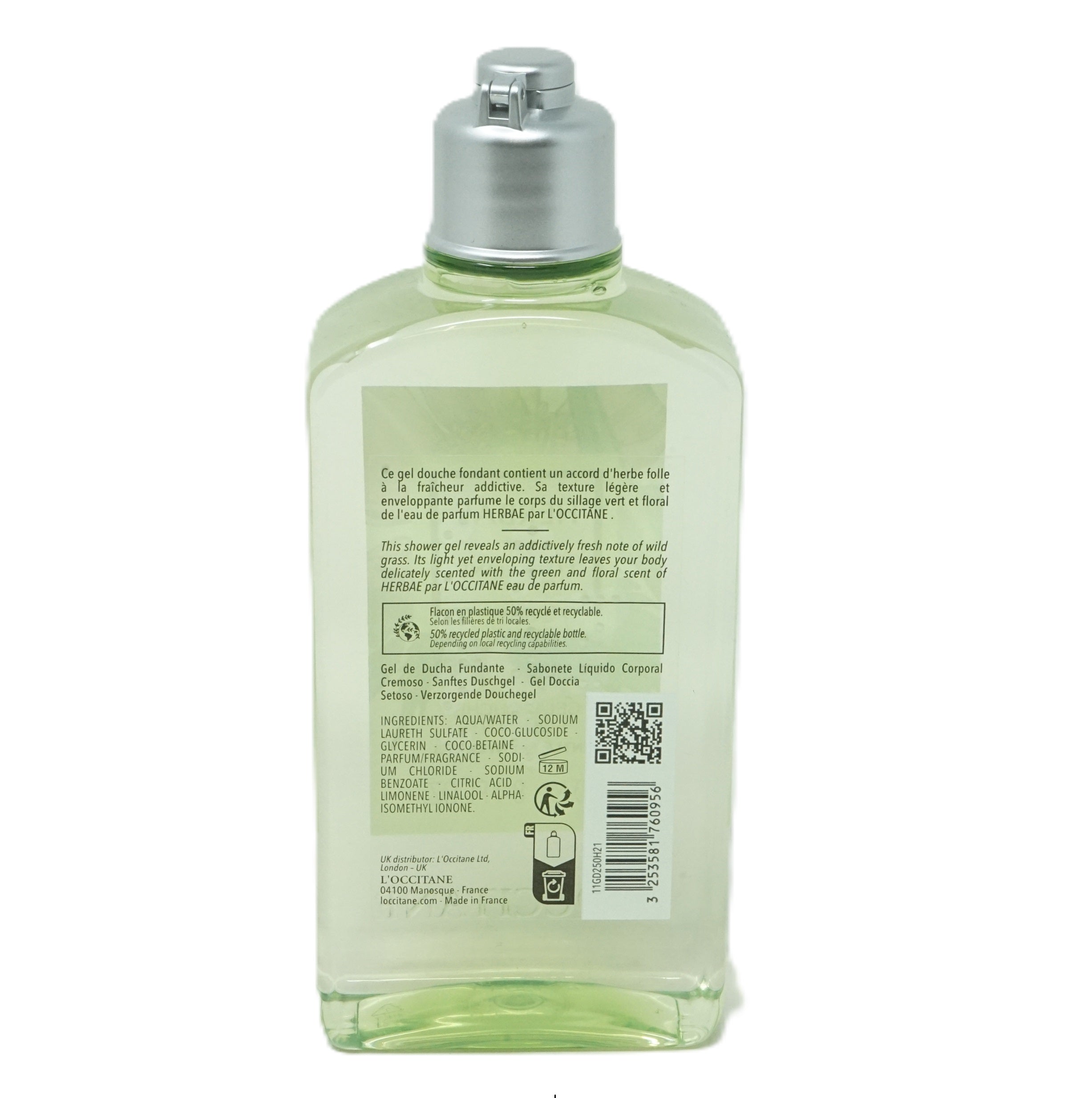 L'Occitane Herbae Gentle shower gel 250ml