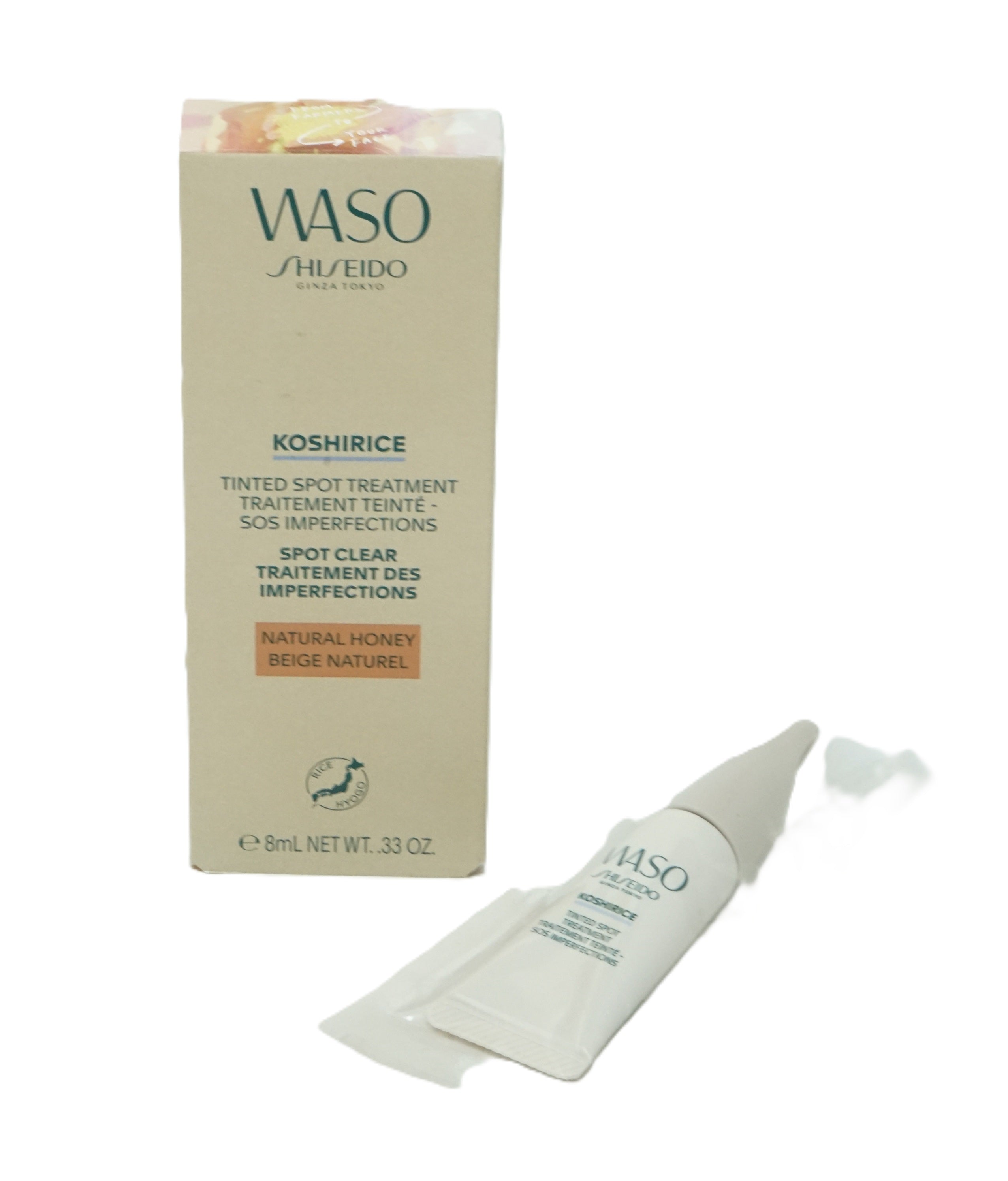 Shiseido Waso Koshirice Spot Clear Beige Naturel  8 ml