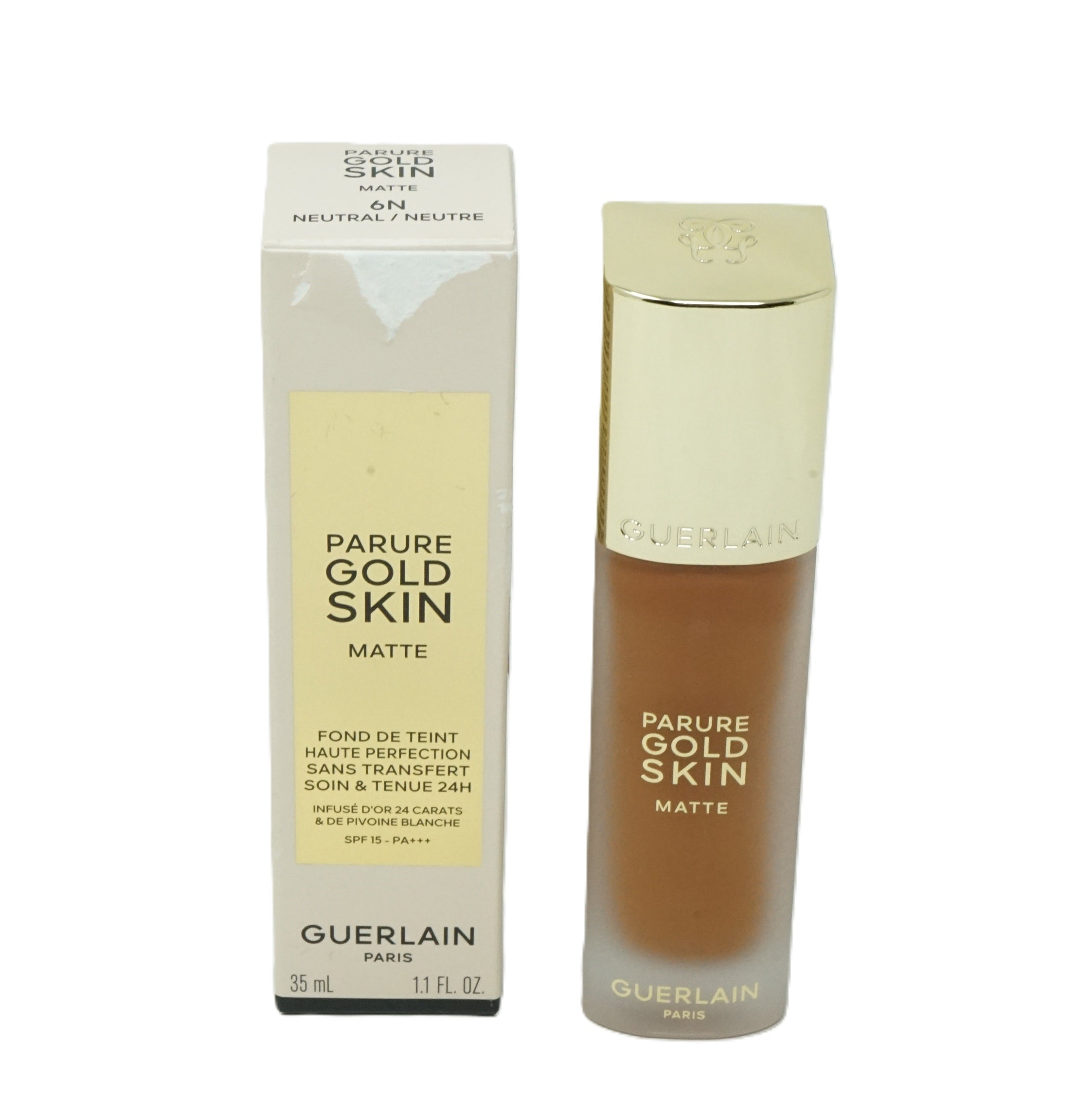 Guerlain Parure Gold skin Foundation Matte 6N Neutral 35ml