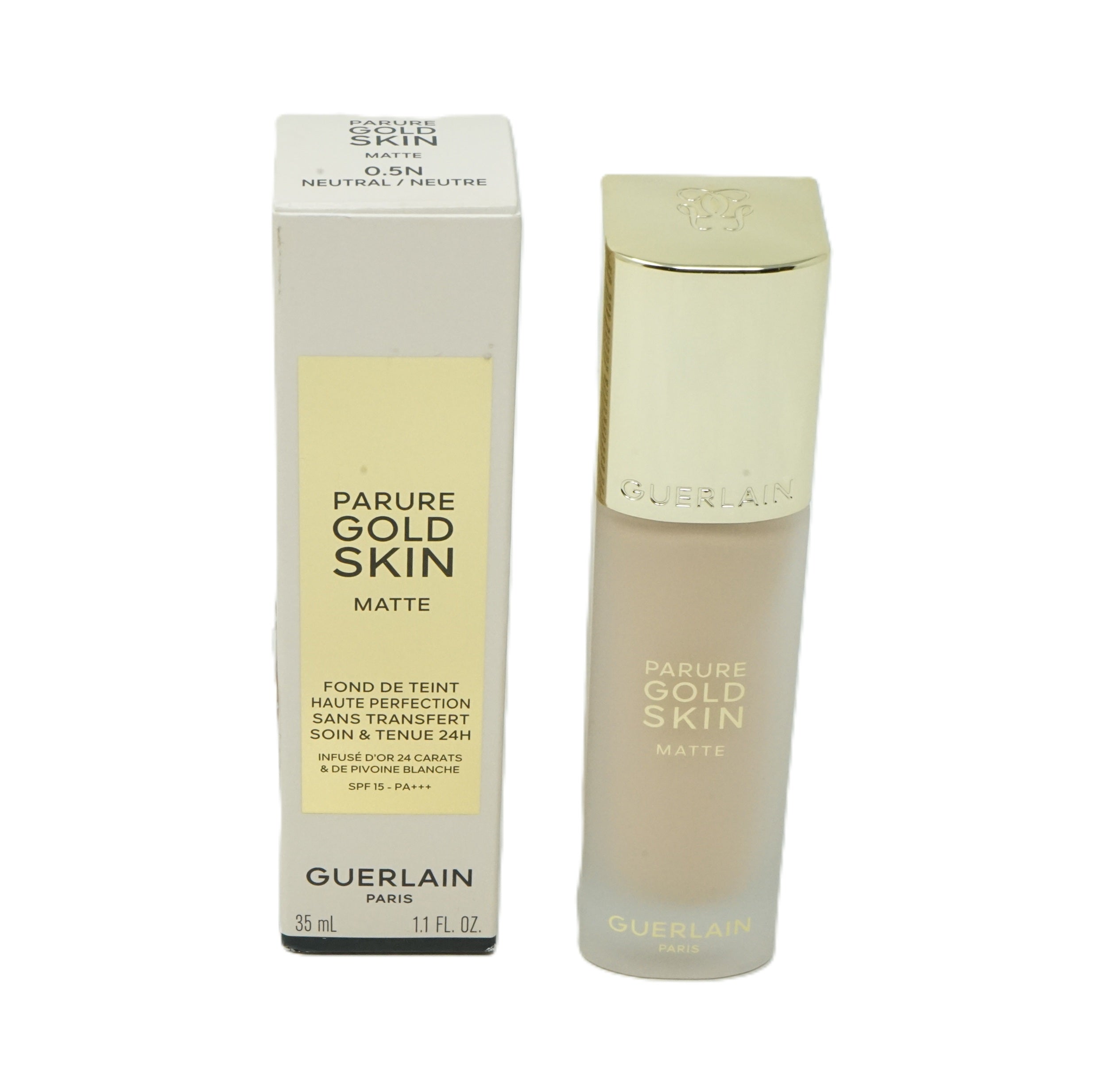 Guerlain Parure Gold skin Foundation Matte 0.5N Neutral 35ml