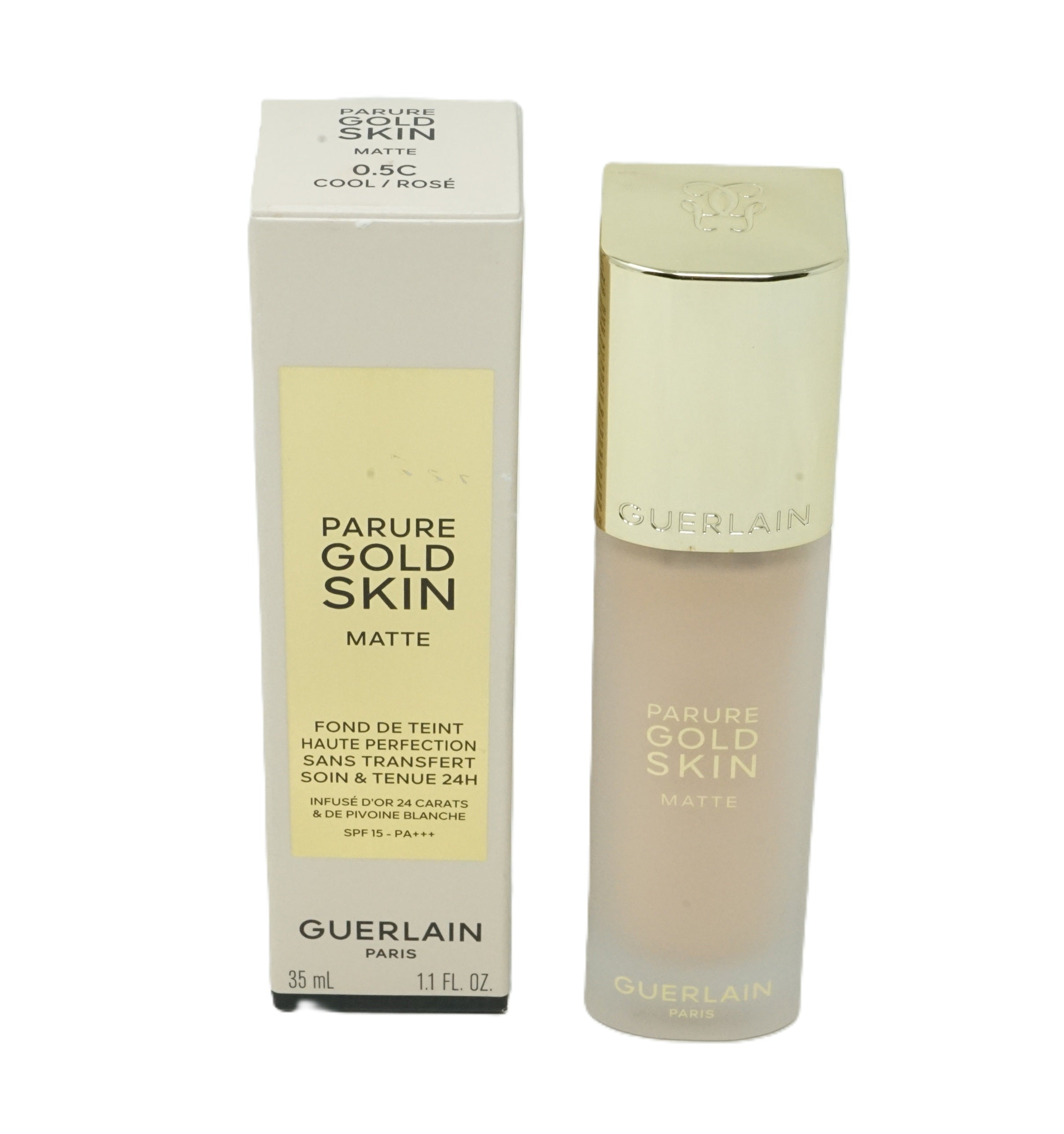 Guerlain Parure Gold skin Foundation Matte 0.5C Cool/Rose 35ml