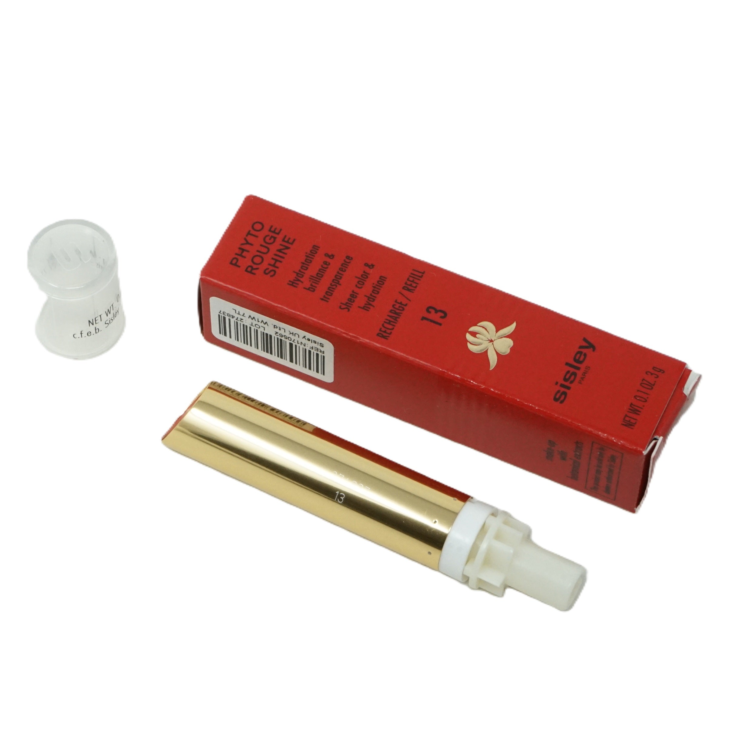 Sisley Phyto Rouge Shine Lipstick 13 Sheer Beverly Hills Refill
