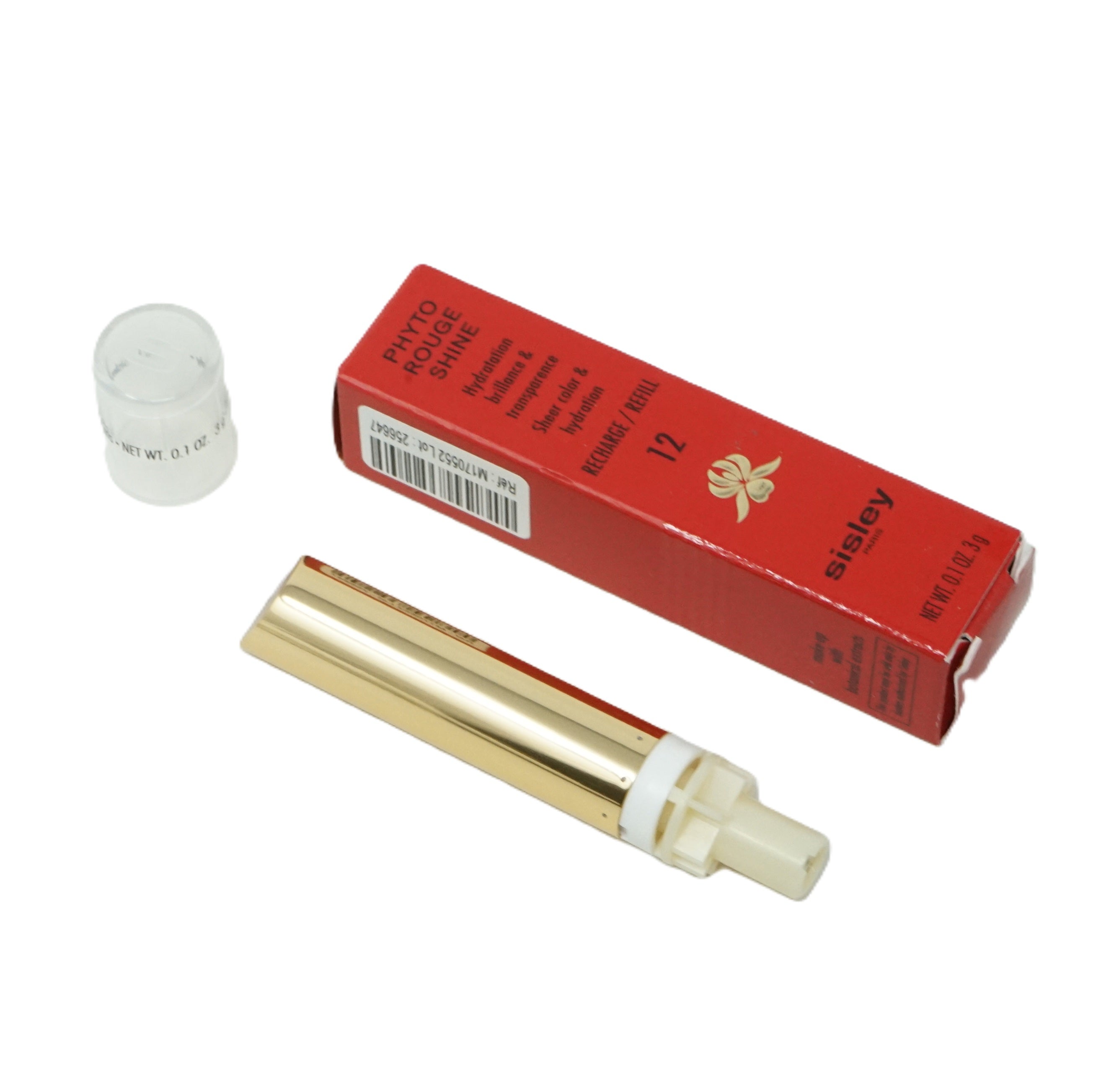 Sisley Phyto Rouge Shine Lipstick 12 Sheer Cocoa Refill