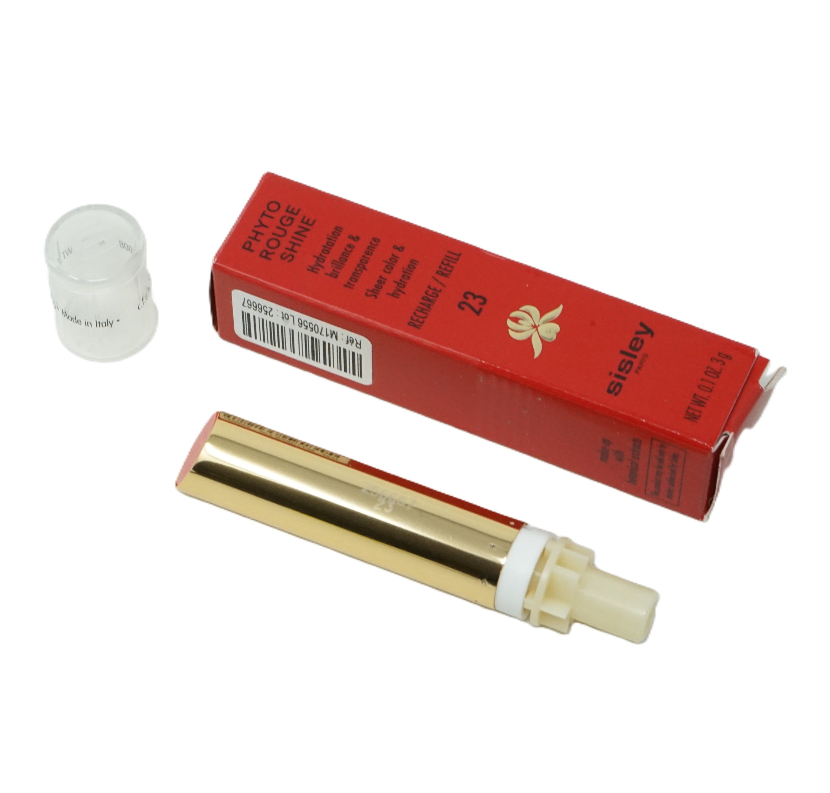 Sisley Phyto Rouge Shine Lipstick 23 Sheer Flamingo Refill