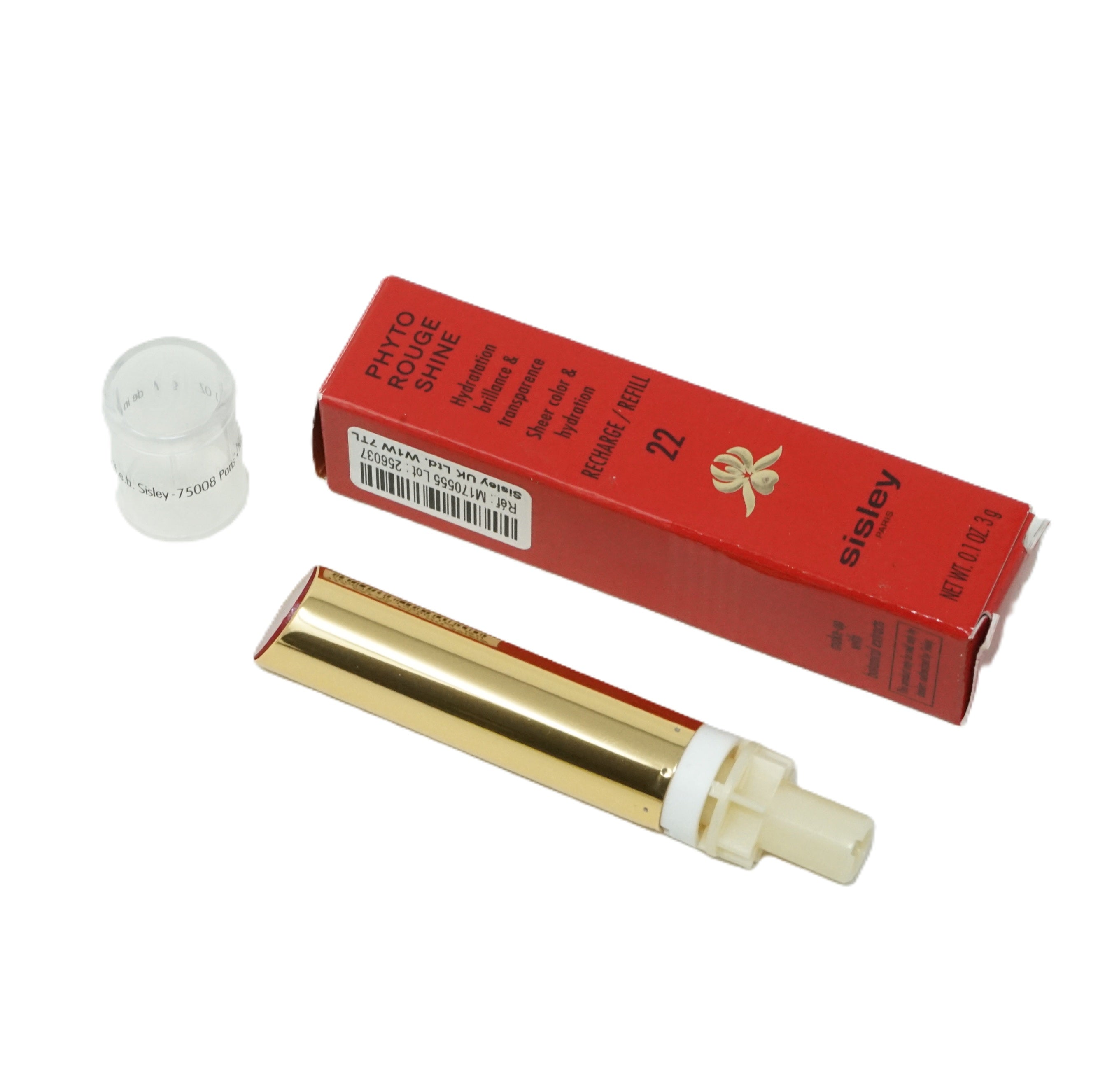 Sisley Phyto Rouge Shine Lipstick 22 Sheer Raspberry Refill