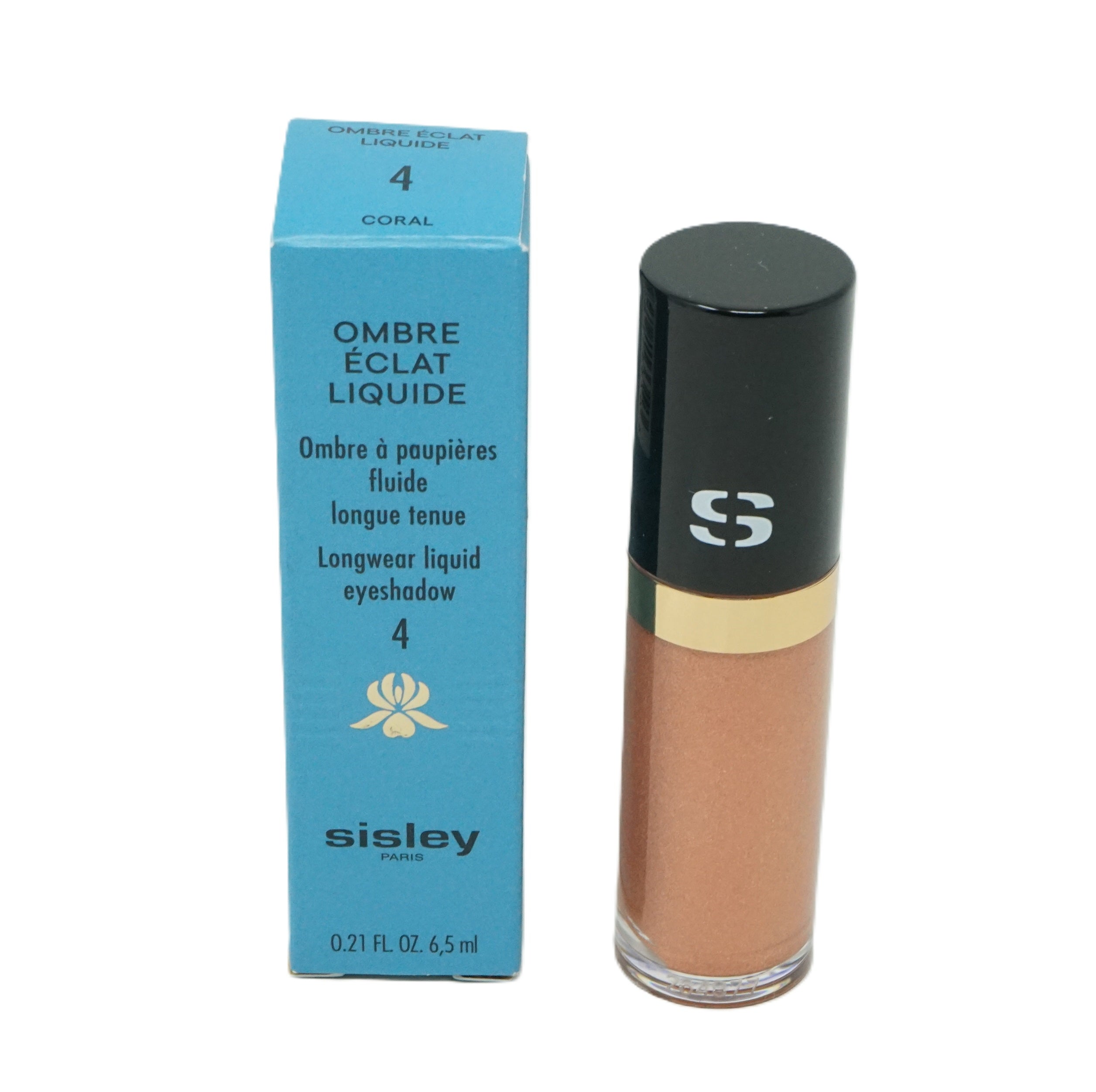 Sisley Paris Ombre Èclat Liquide Longwear liquid eyeshadow 4 Coral