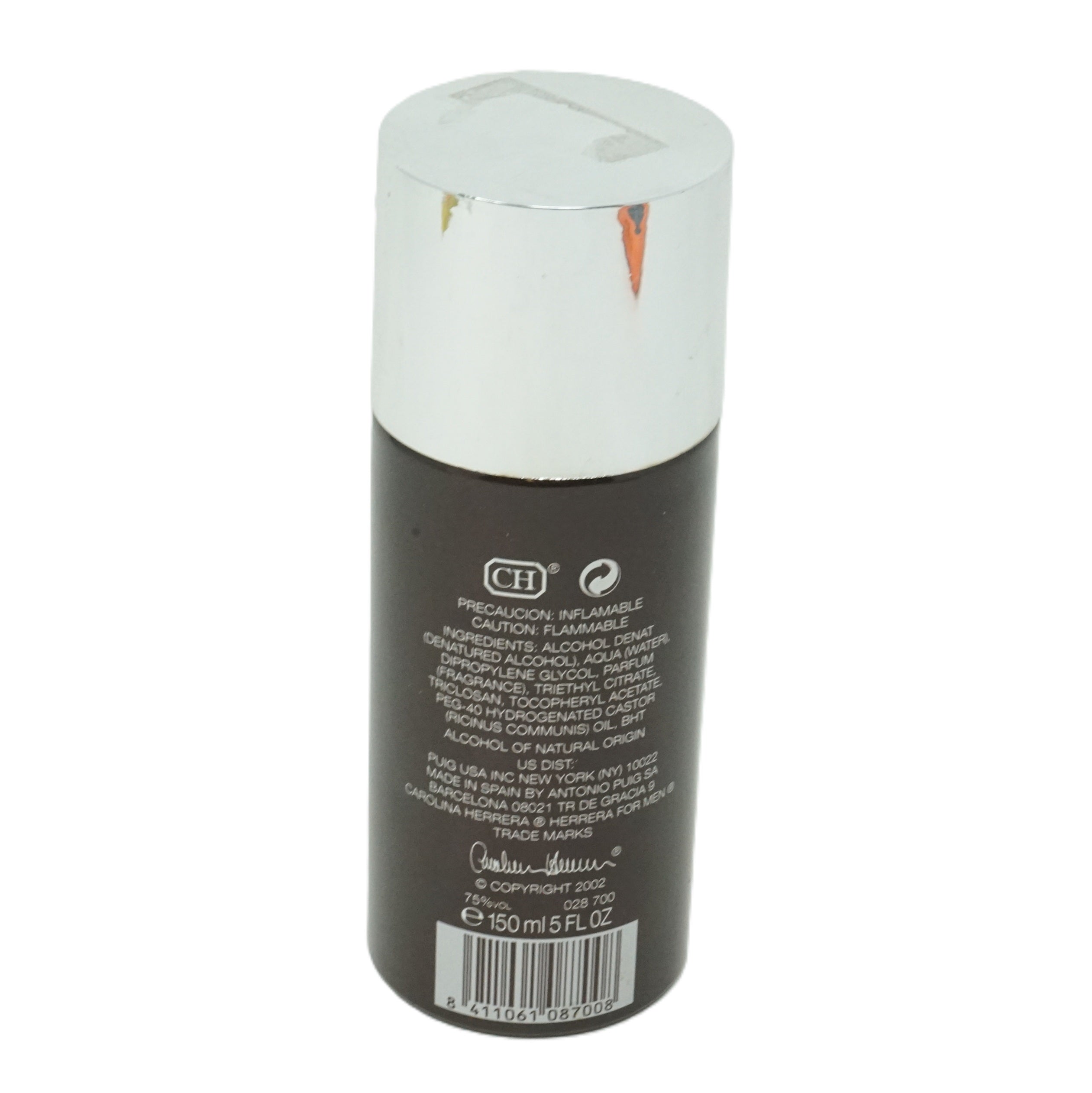 Carolina Herrera For Men Deodorant Spray 150ml