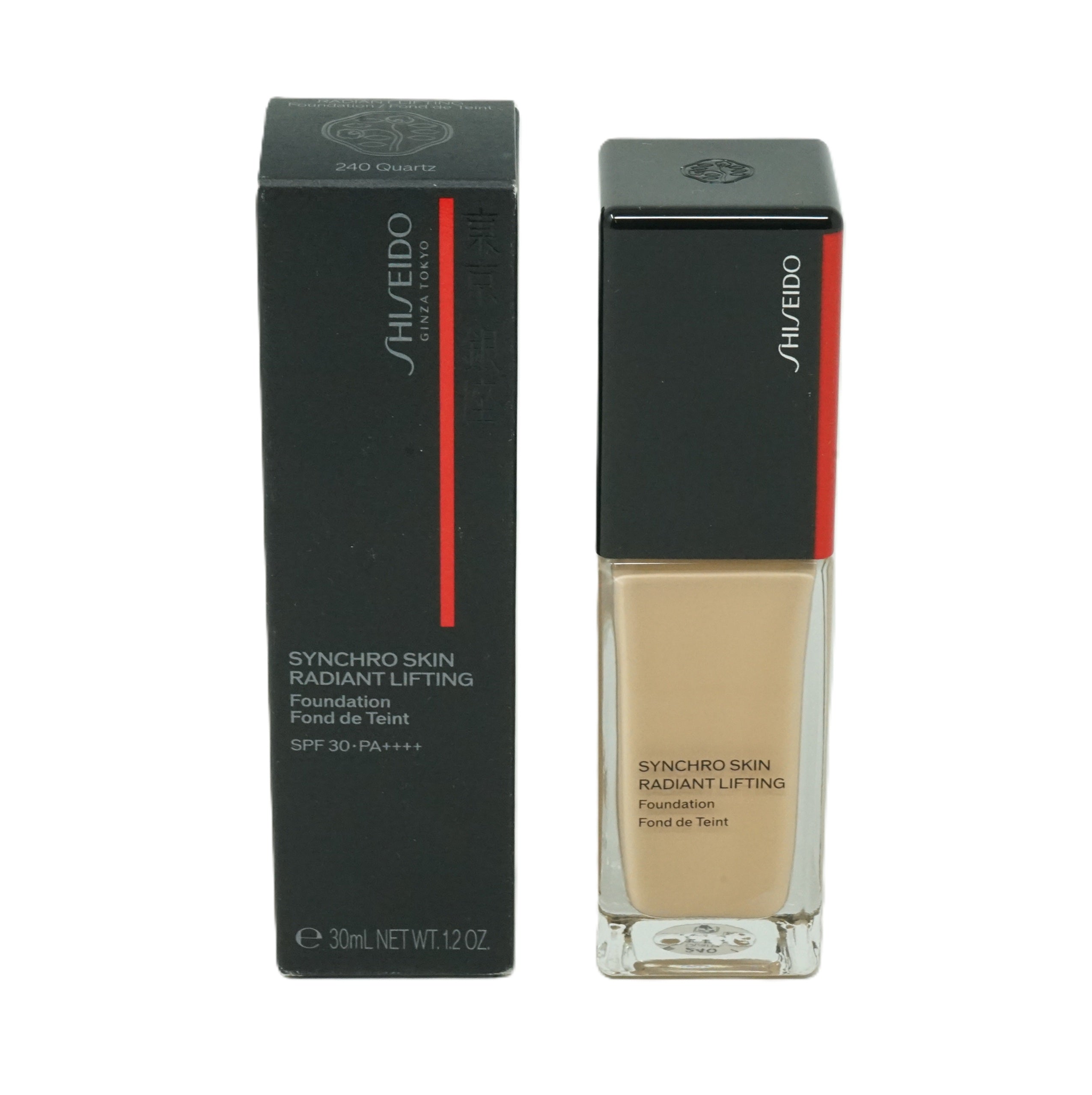 Shiseido Synchro Skin Radiant Lifting Foundation 240 Quartz  30ml