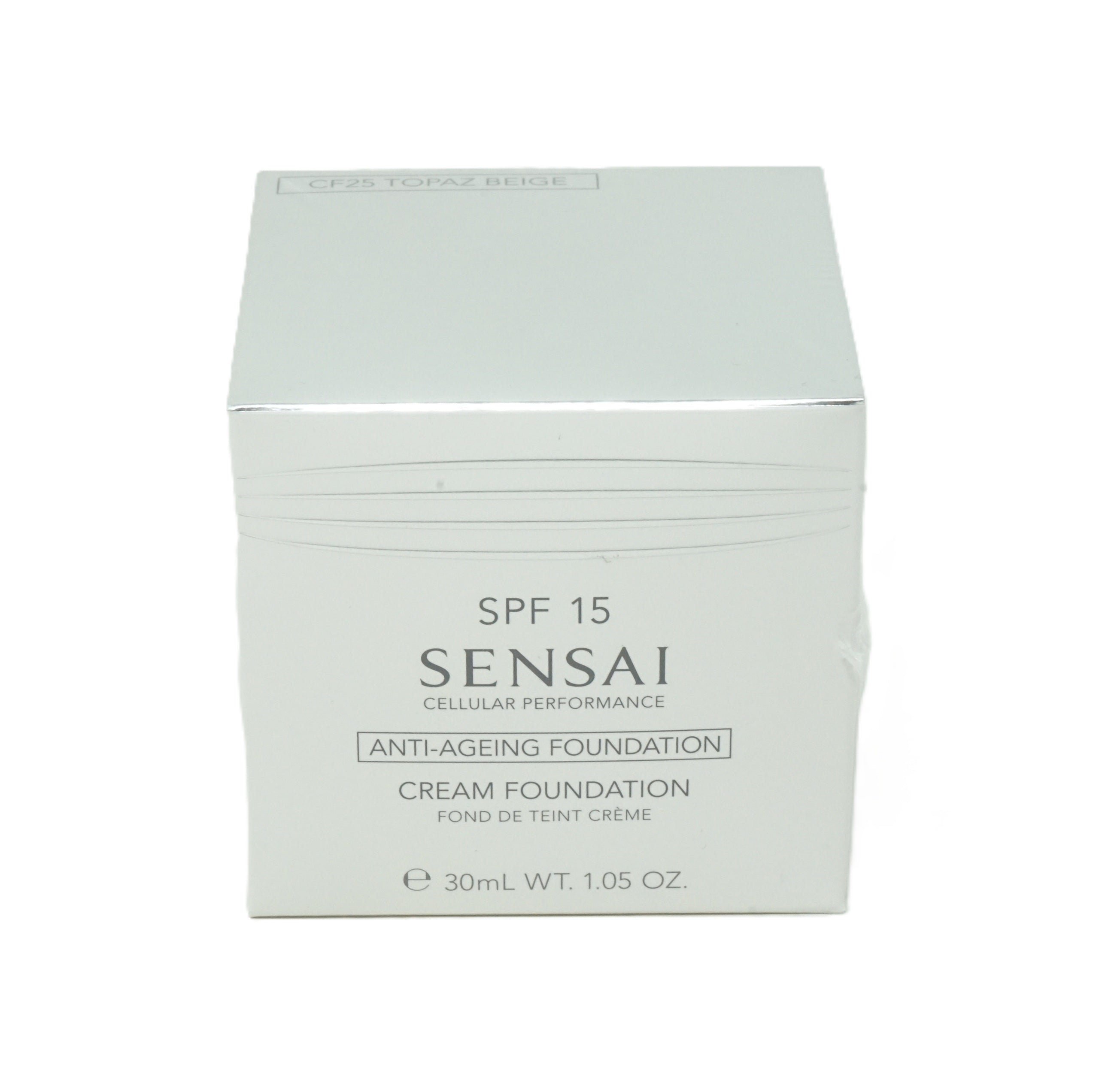 Sensai cellular performance Anti-Ageig Foundation Cream Foundation SPF 15 CF25 Topaz Beige 30ml