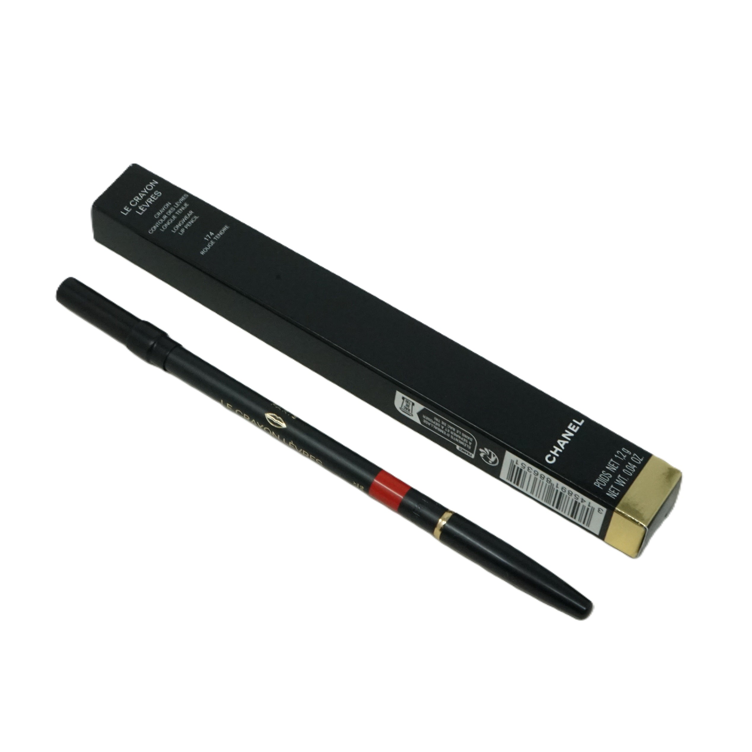 Chanel Le Crayon Lèvres Longwear Lip Pencil 174 Rouge Tendre 1,2g