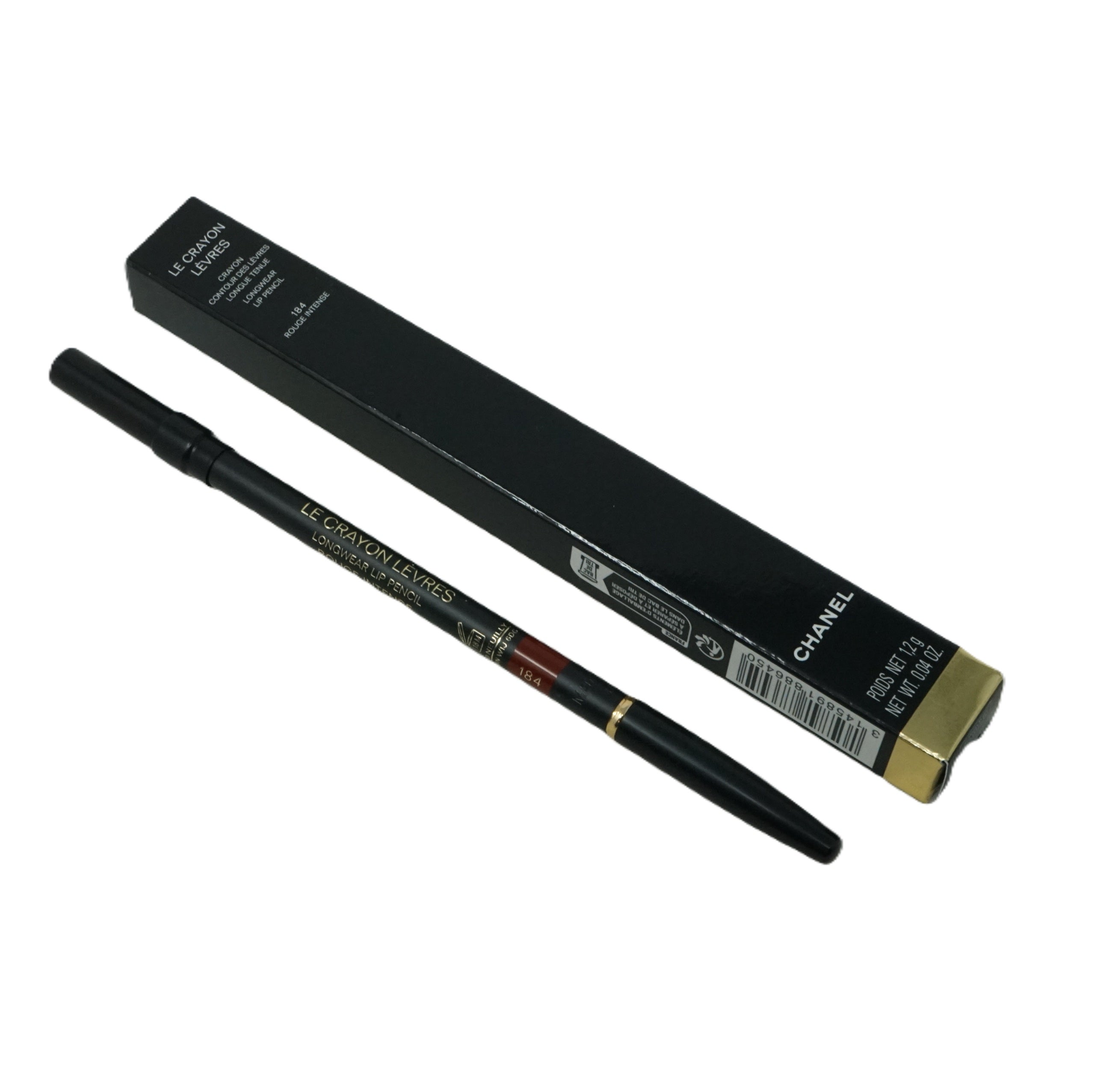 Chanel Le Crayon Lèvres Longwear Lip Pencil 184 Rouge Intense 1,2g