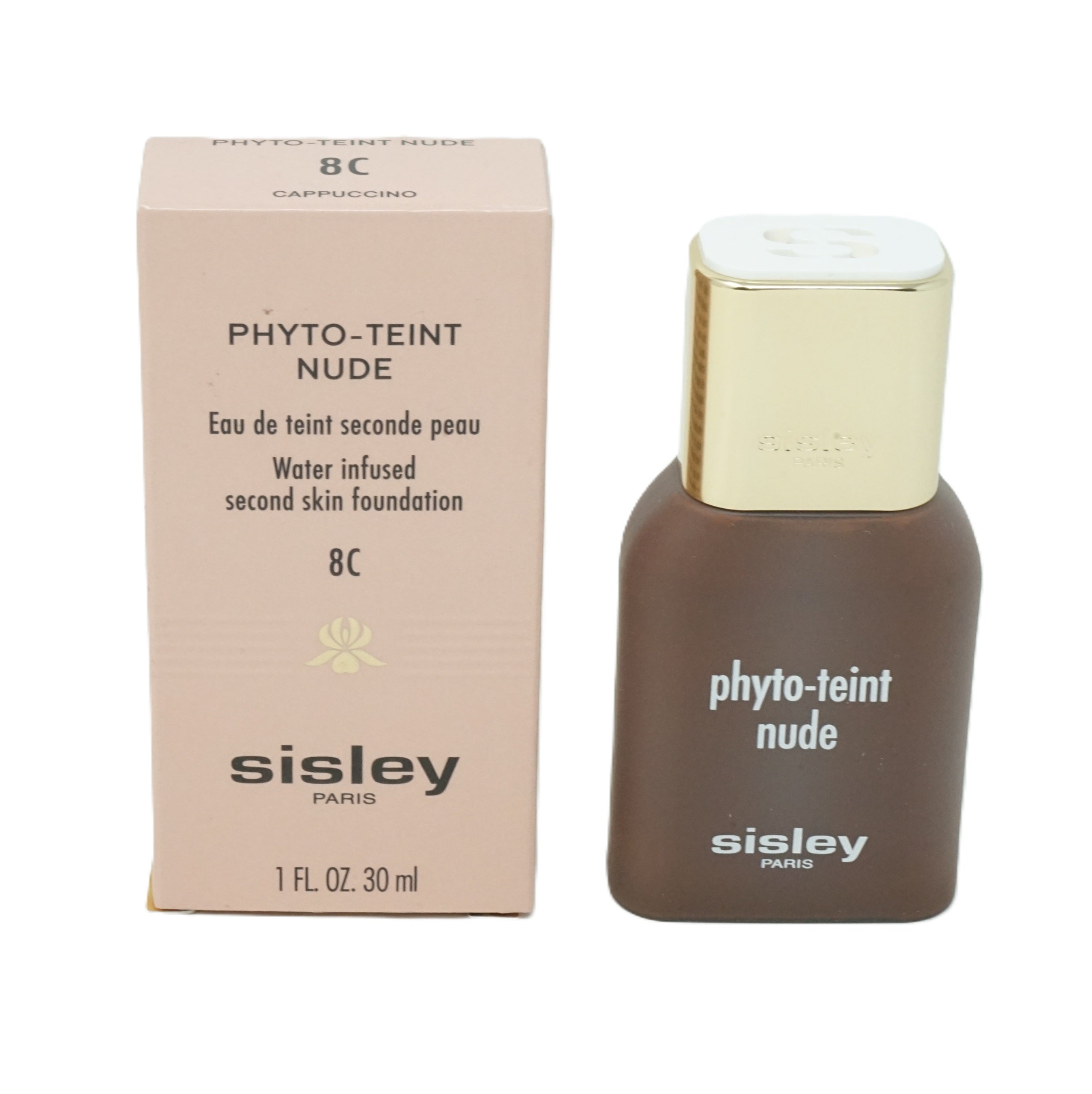Sisley Phyto Teint Nude eau de Teint Foundation 30ml 8C Cappuccino