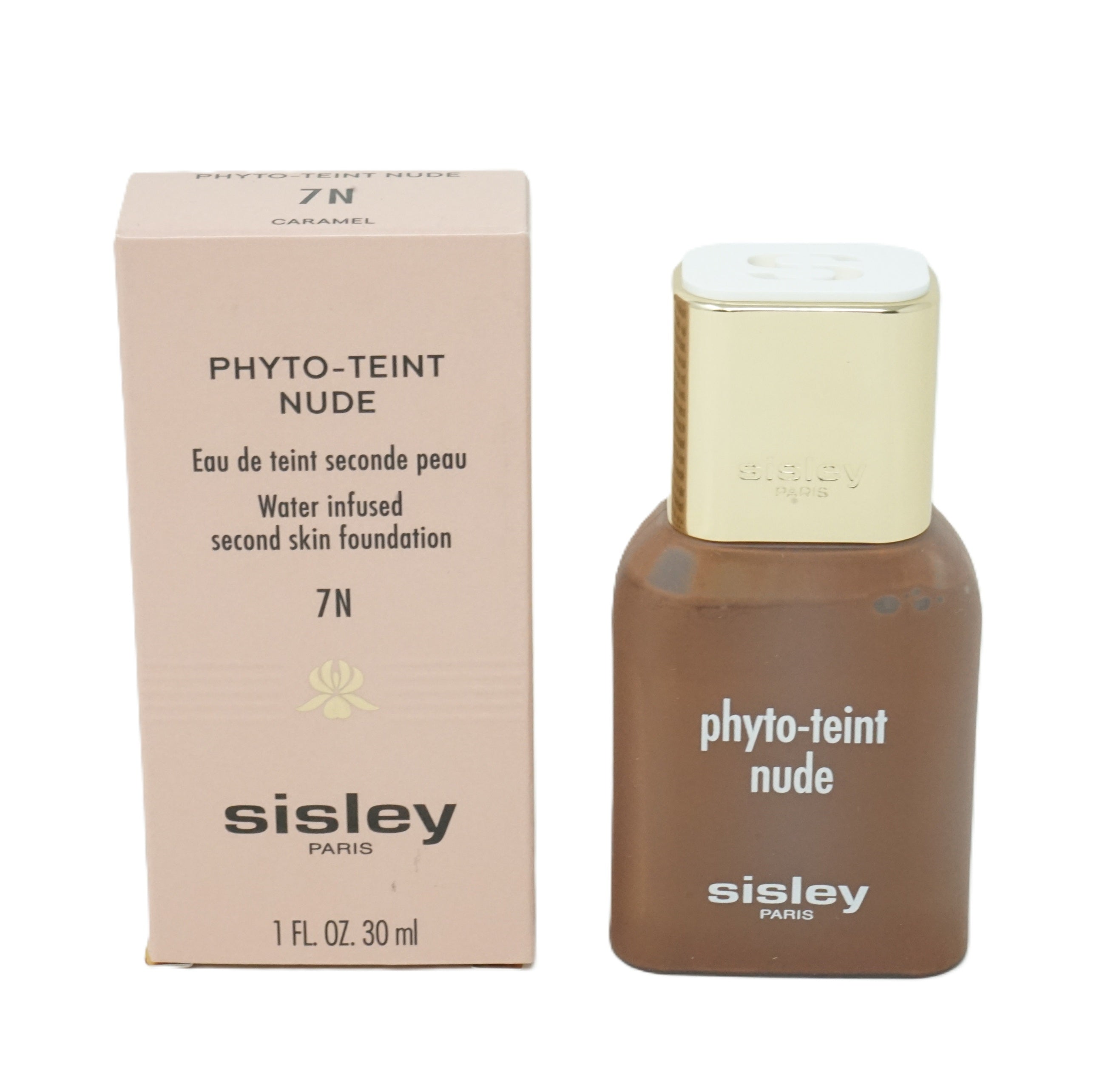 Sisley Phyto Teint Nude eau de Teint Foundation 30ml 7N Caramel