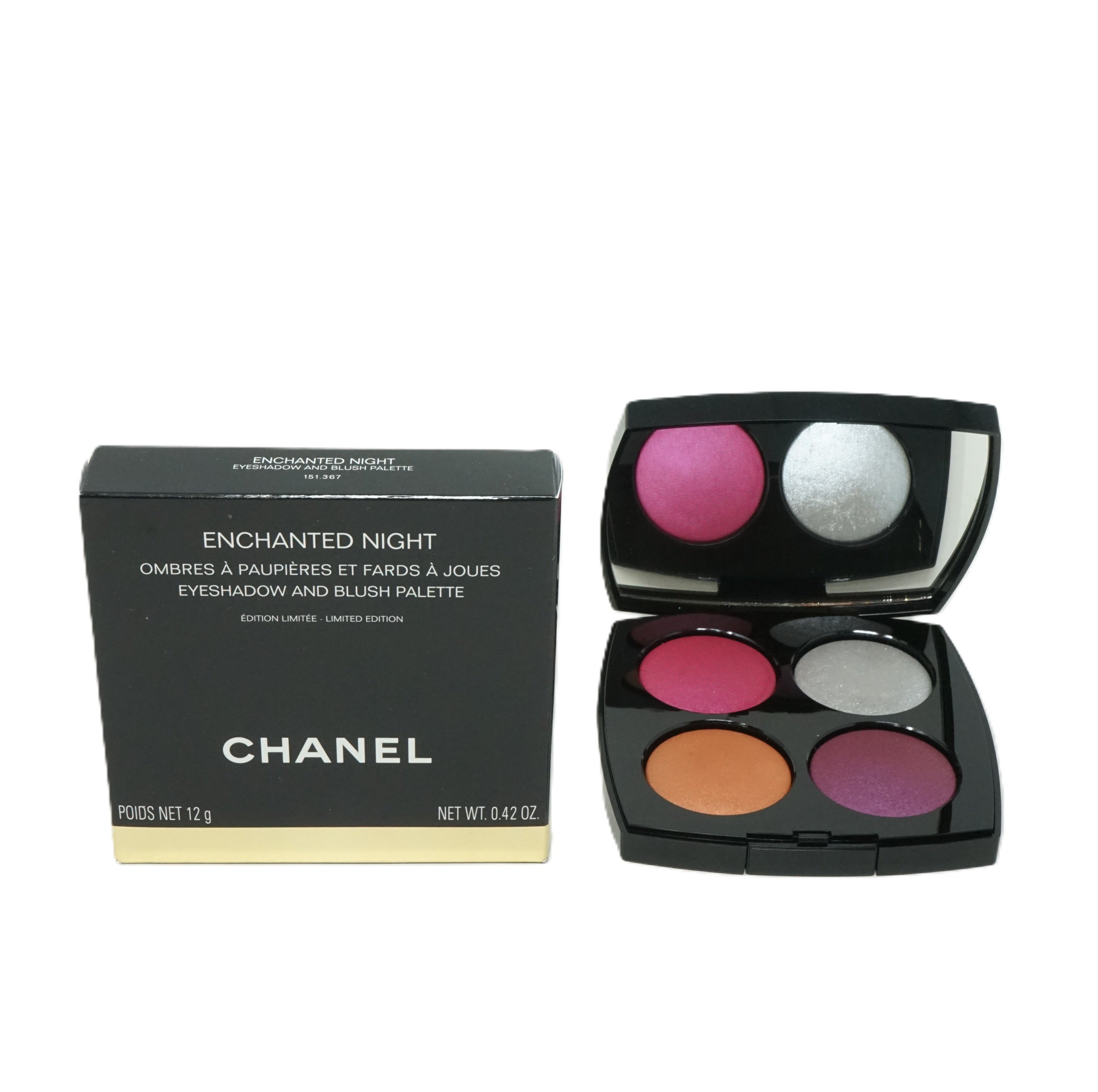 Chanel Enchanted Night Eyeshadow and Blush Palette 151.367 12g