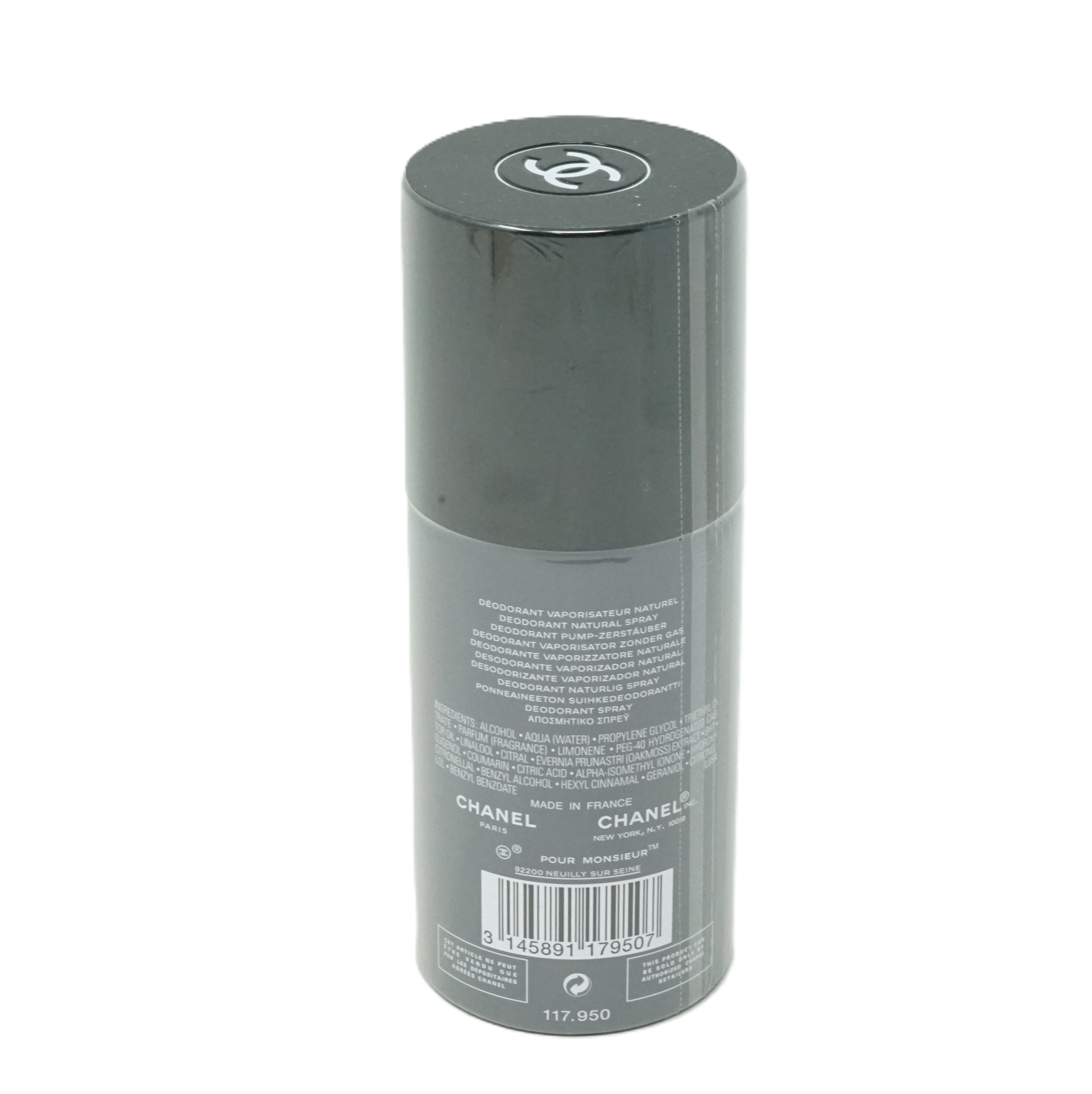 Chanel Pour Homme Monsieur Deodorant Spray 100ml