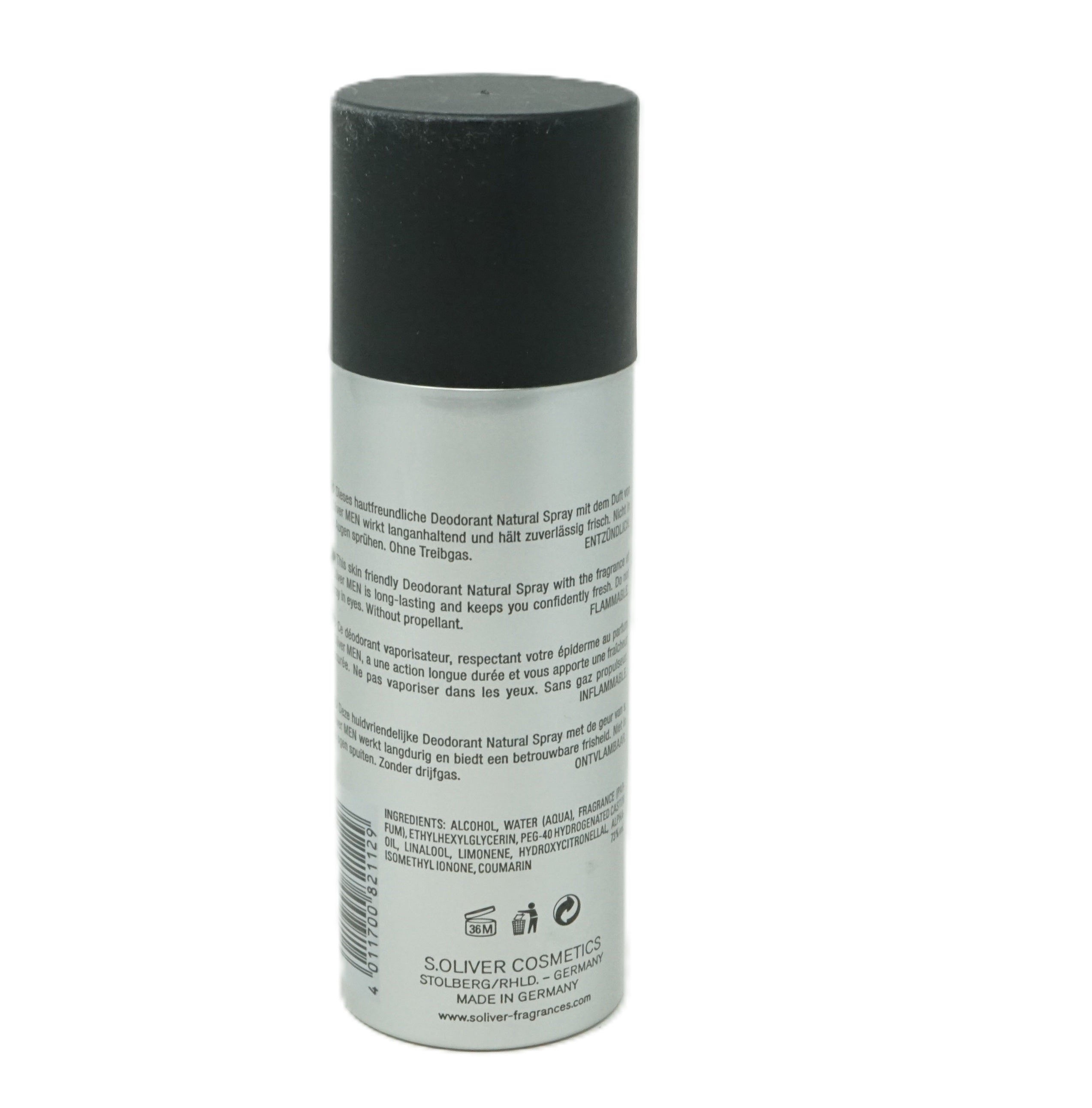 s.Oliver Men Deodorant Spray 150ml