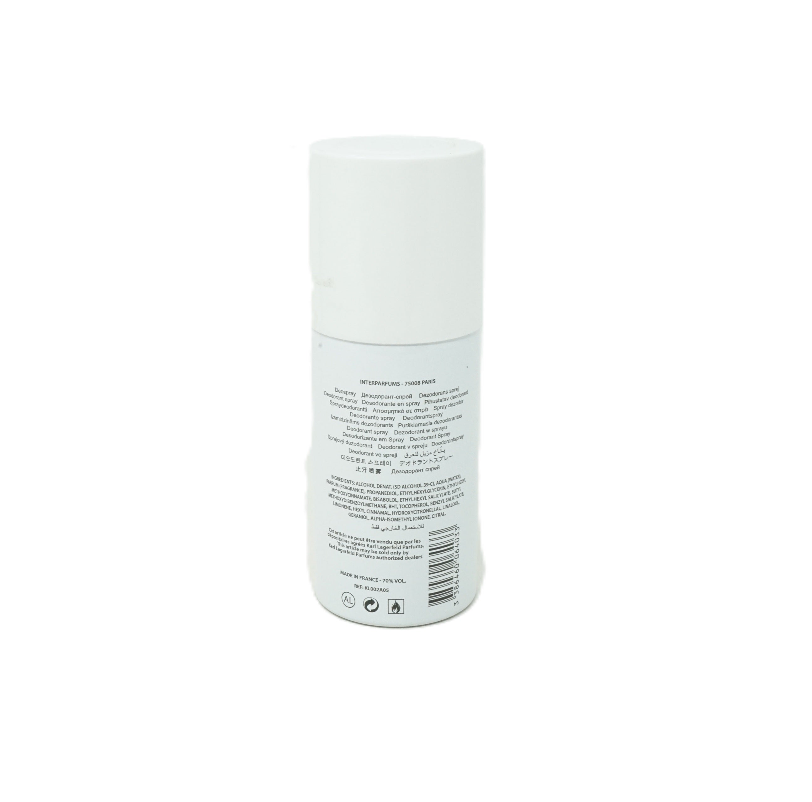 Karl Lagerfeld Deodorant Spray 150ml