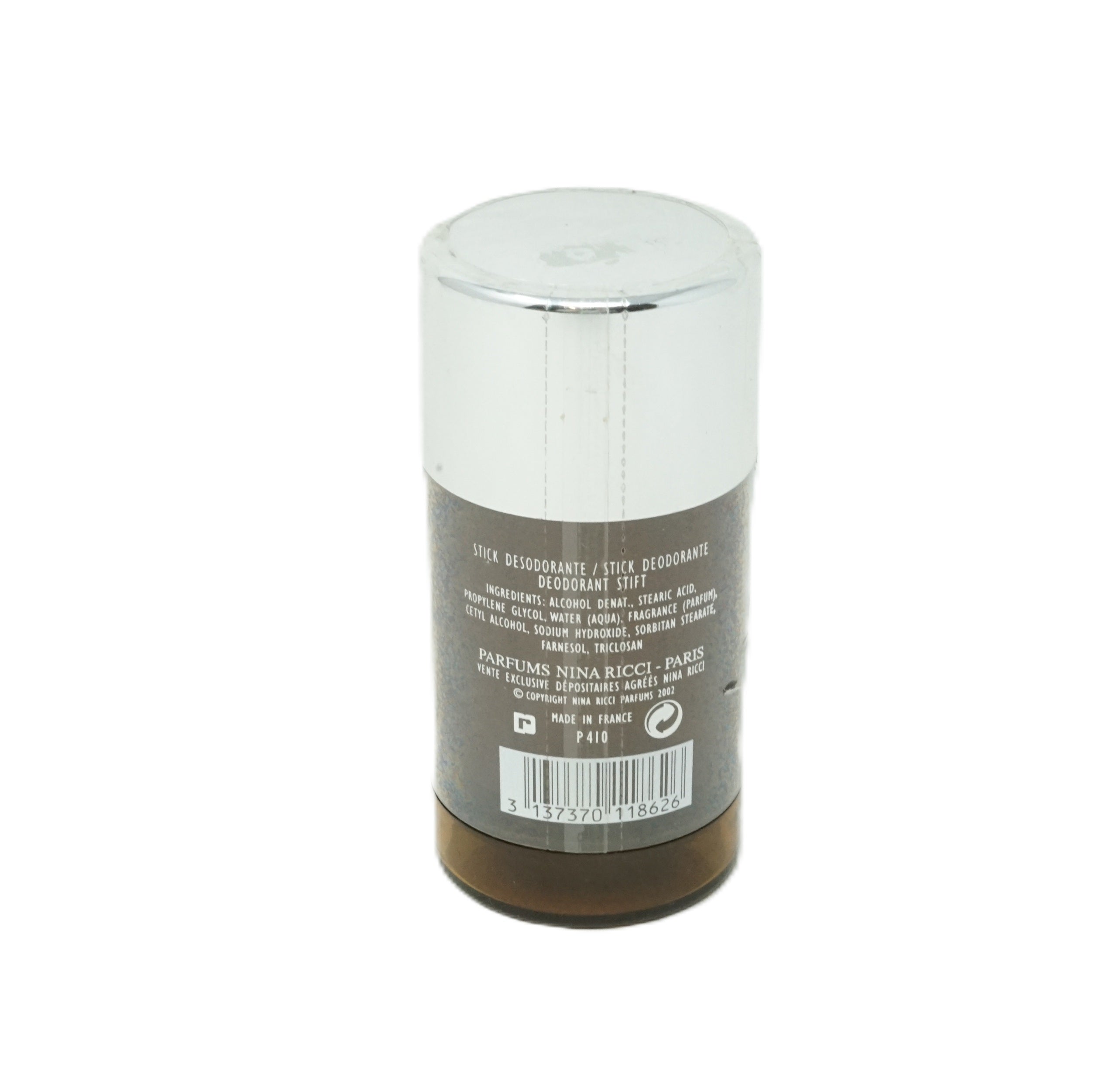 Nina Ricci Memoire D`Homme  Deodorant Stick 75 ml