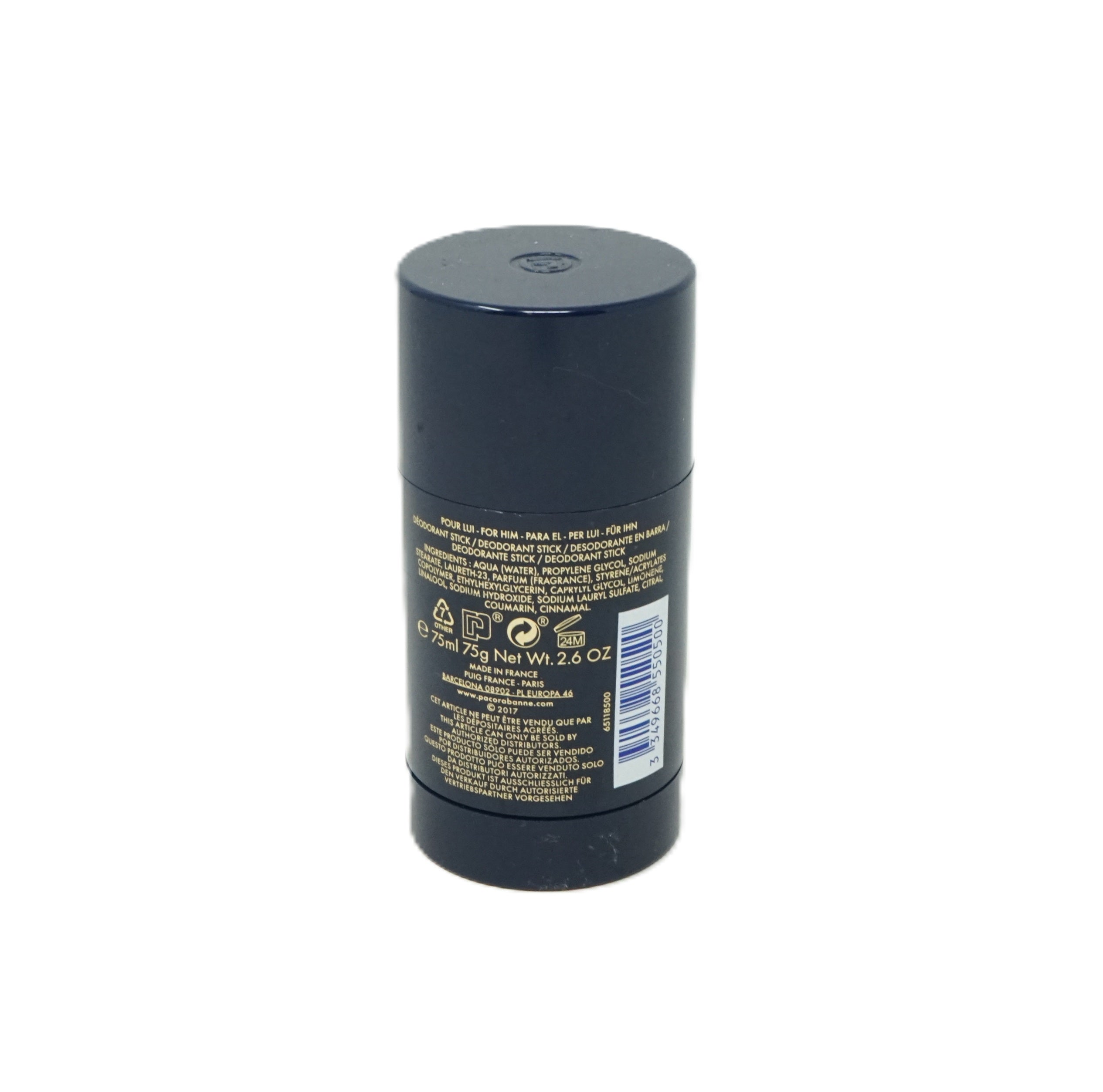Paco Rabanne Pure Excess XS Pure Deodorant stick 75ml