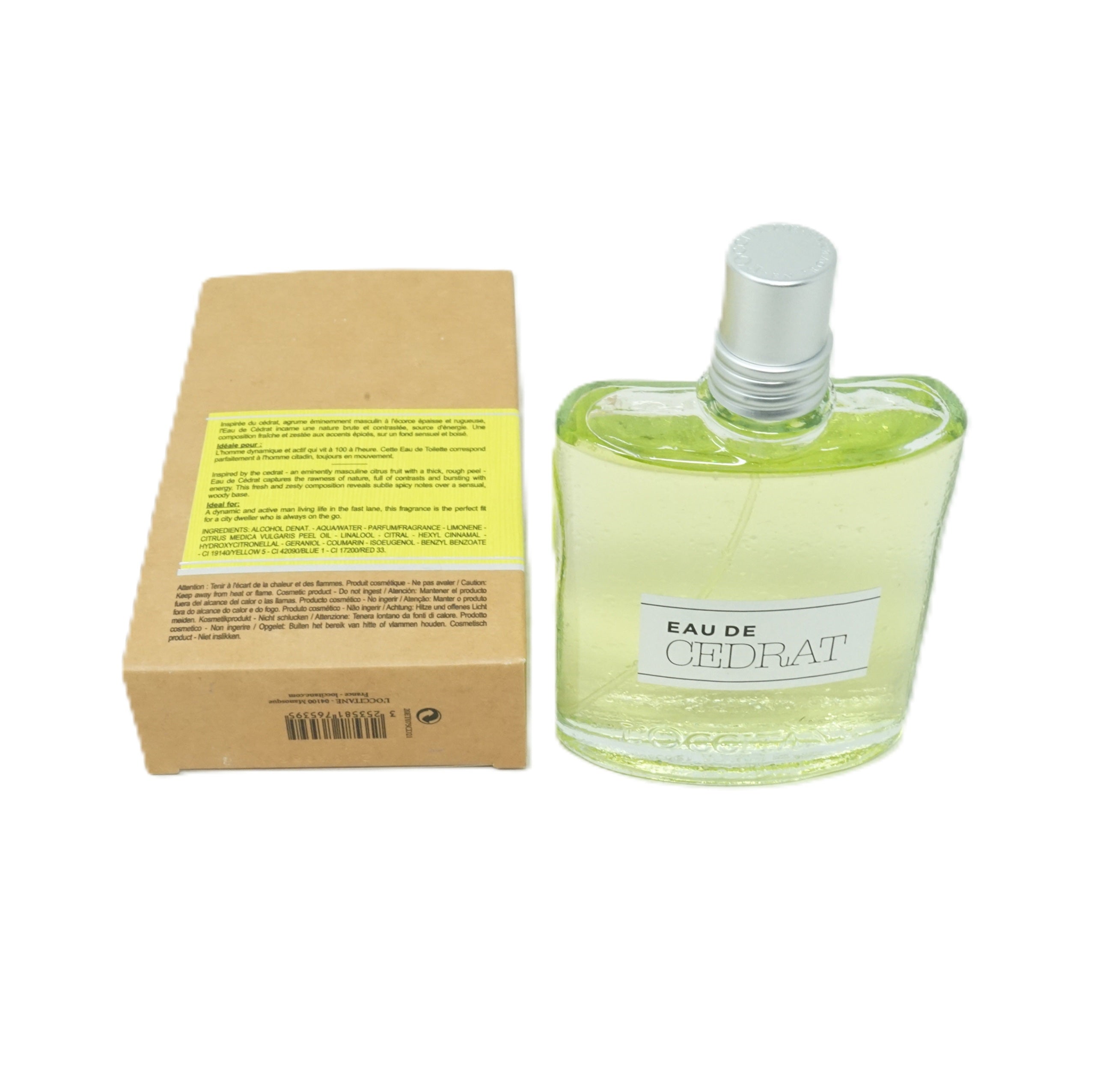 L'Occitane Homme Eau De Cedrat Eau de Toilette 75ml