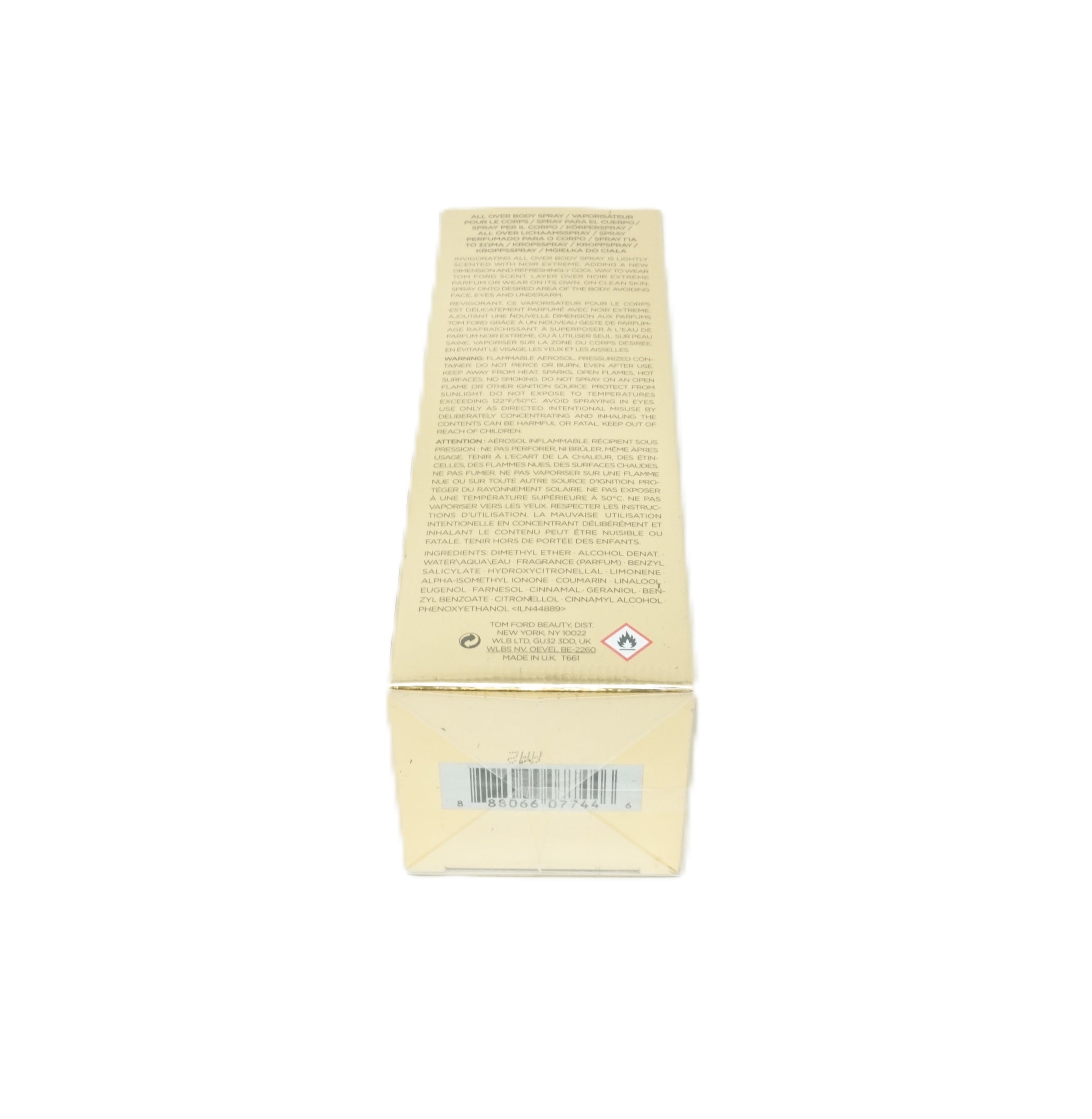 Tom Ford Noir Extreme all over Body Spray 150ml
