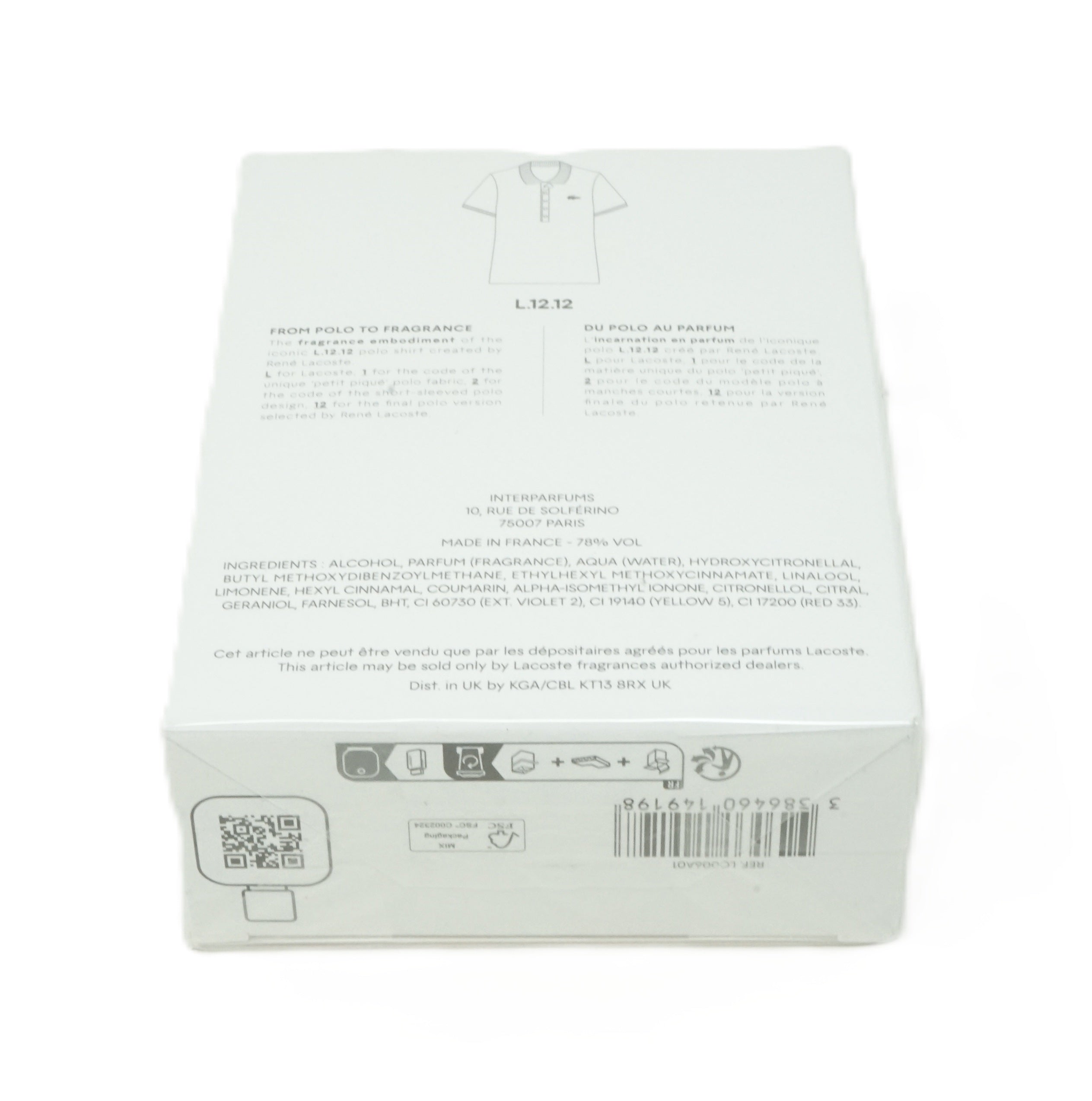 Lacoste Rose Sparkling Eau de Toilette 100ml Spray