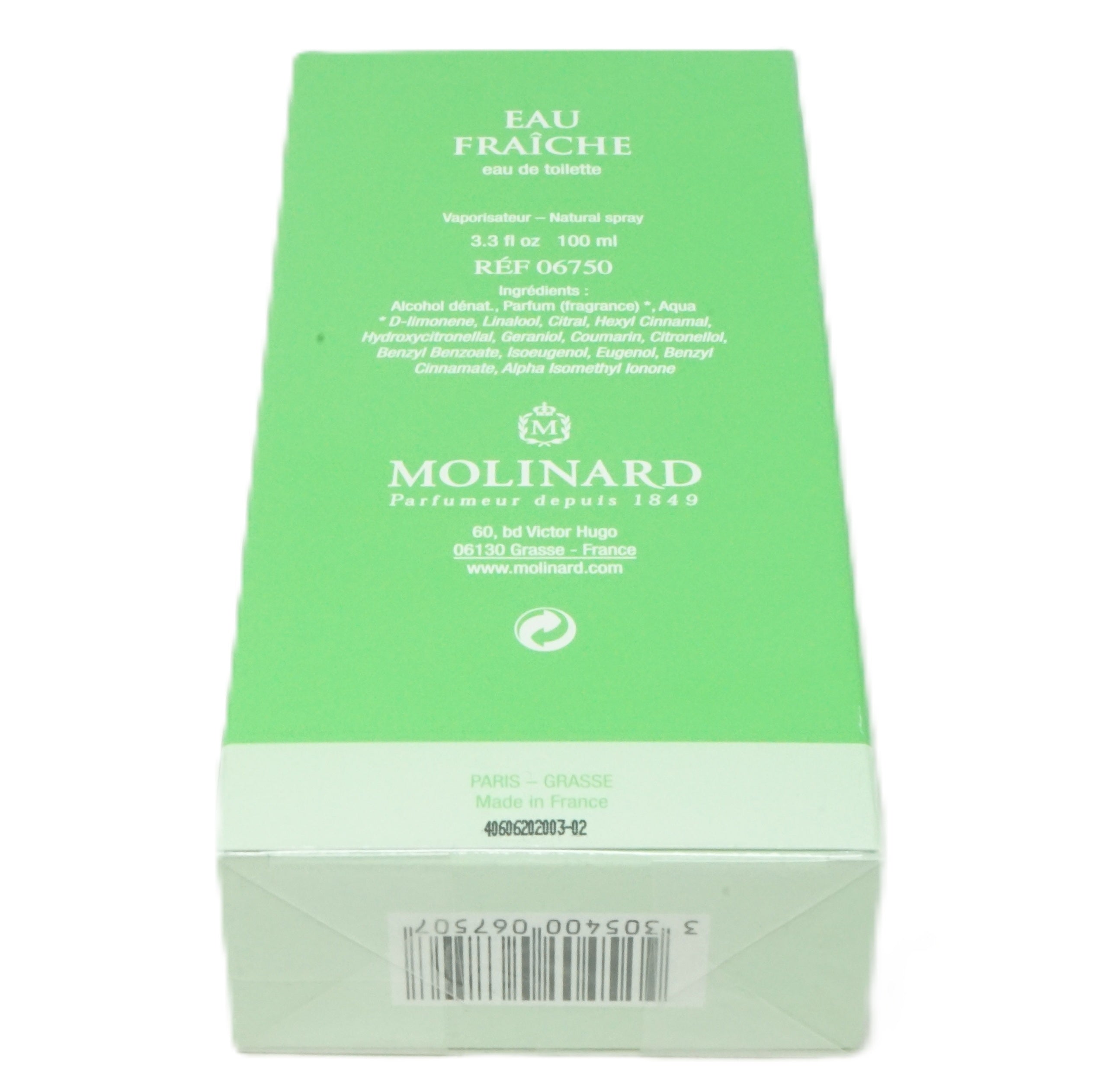 Molinard Eau Fraiche Eau De Toilette 100ml