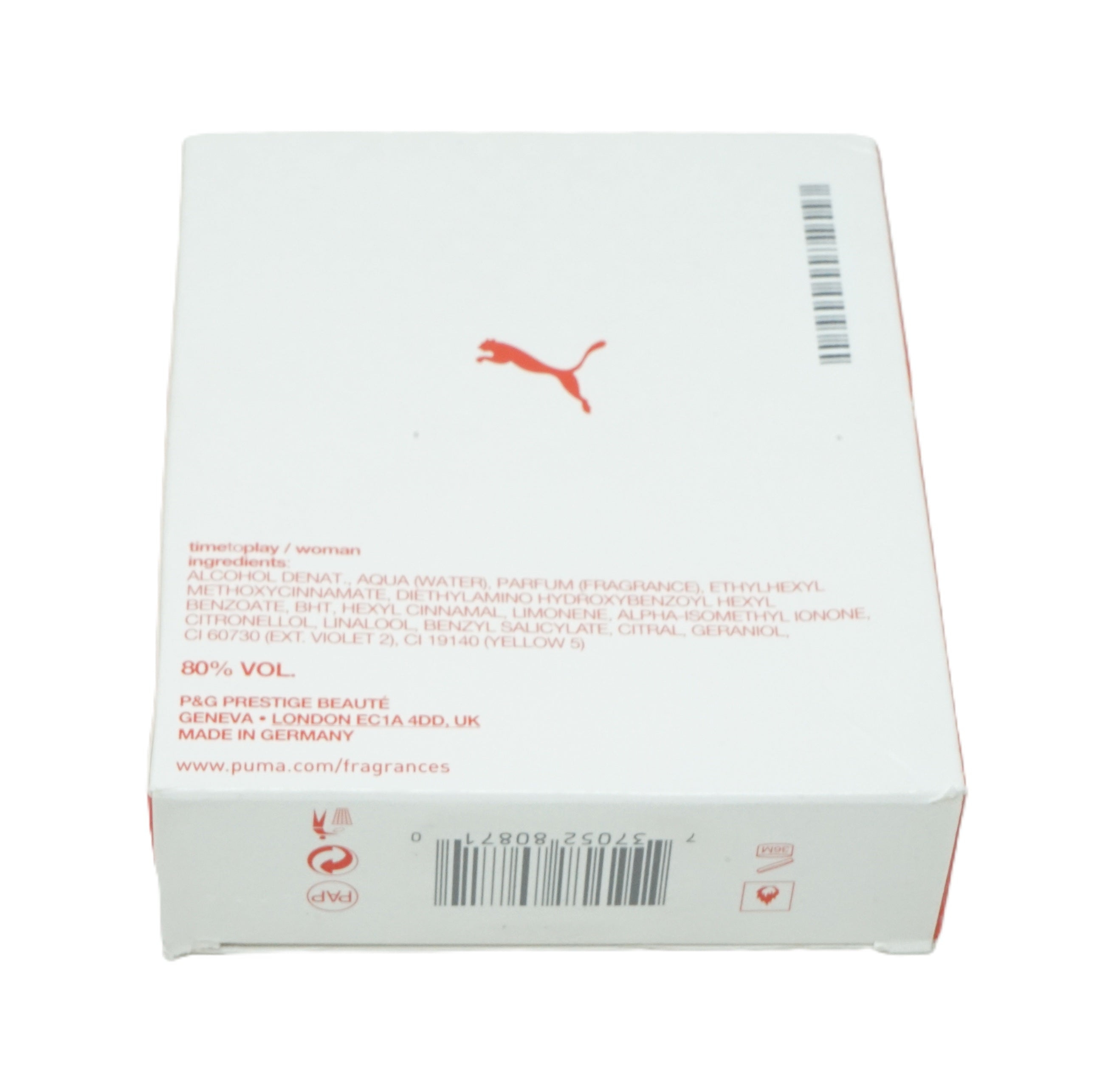 Puma Time to Play Woman Eau de Toilette 90ml
