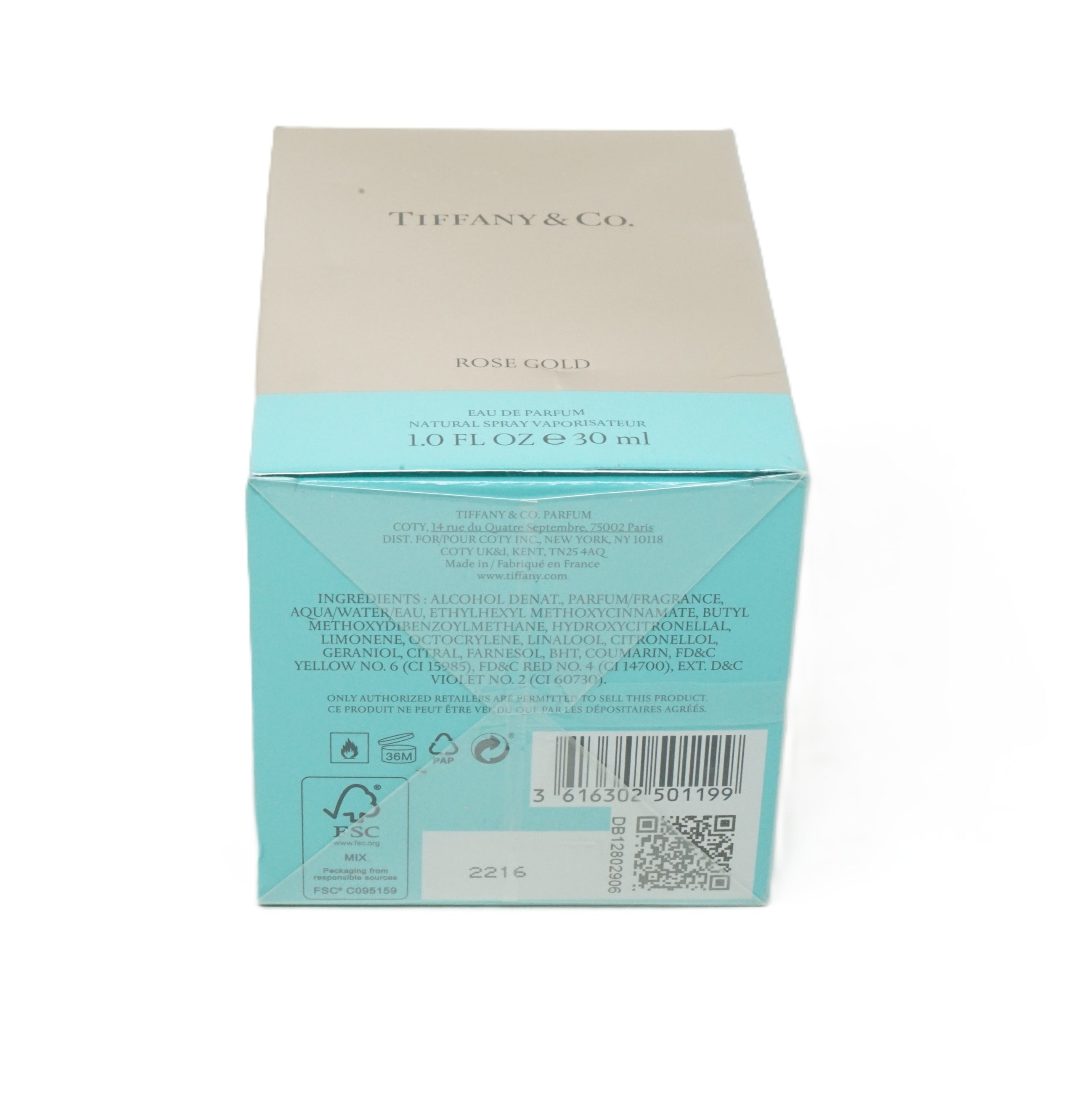 Tiffany & Co Rose Gold Eau de Parfum 30ml