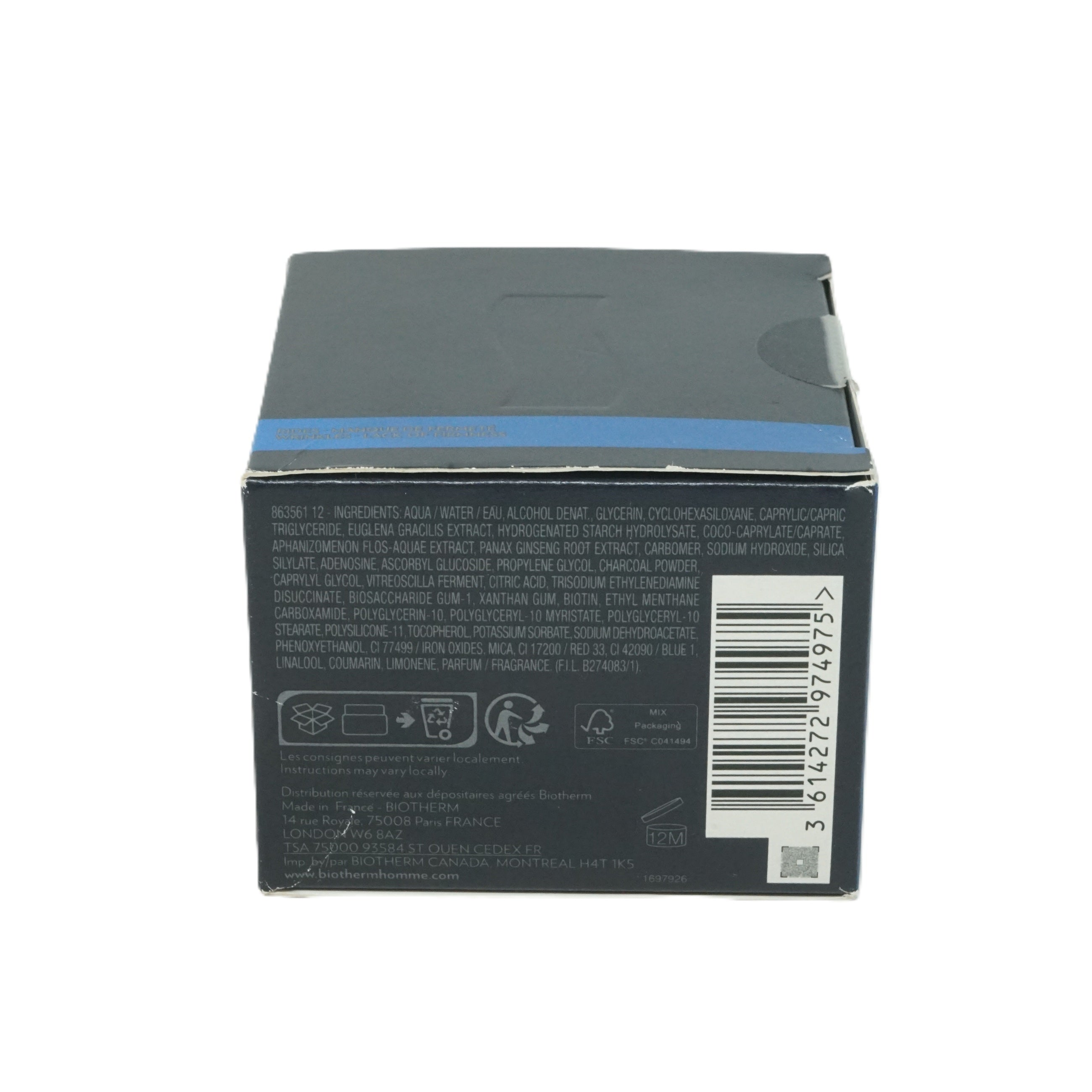 Biotherm Homme Force Supreme Black Maske 50 ml