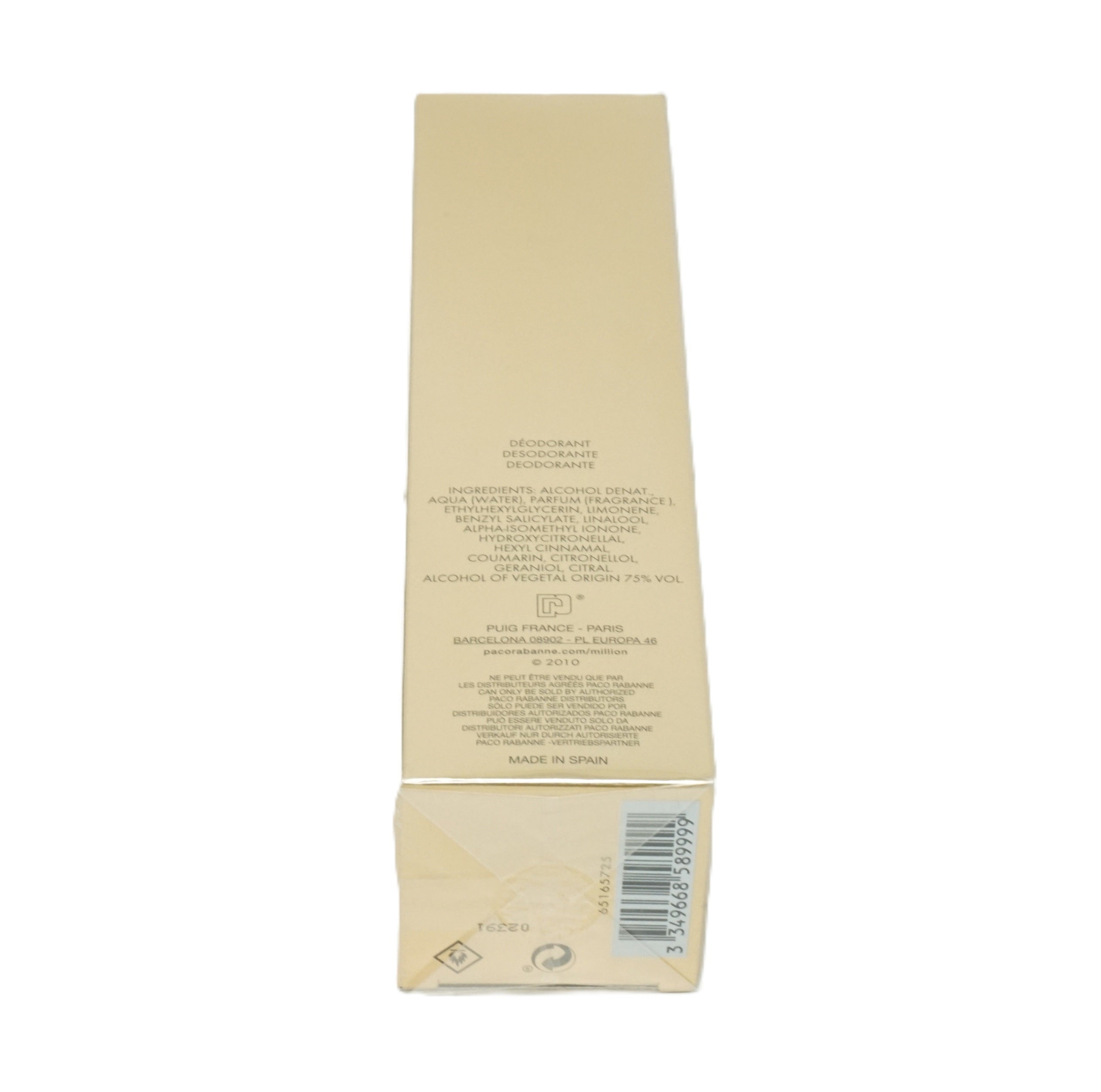 Paco Rabanne Lady Million Deodorant Spray 150ml