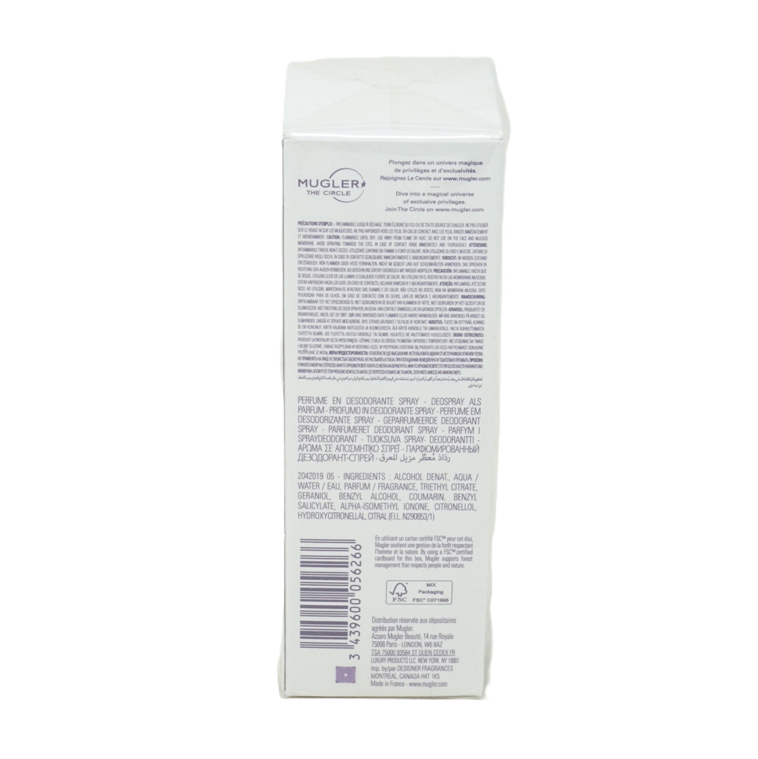 Alien Mugler Deodorant Spray 100ml