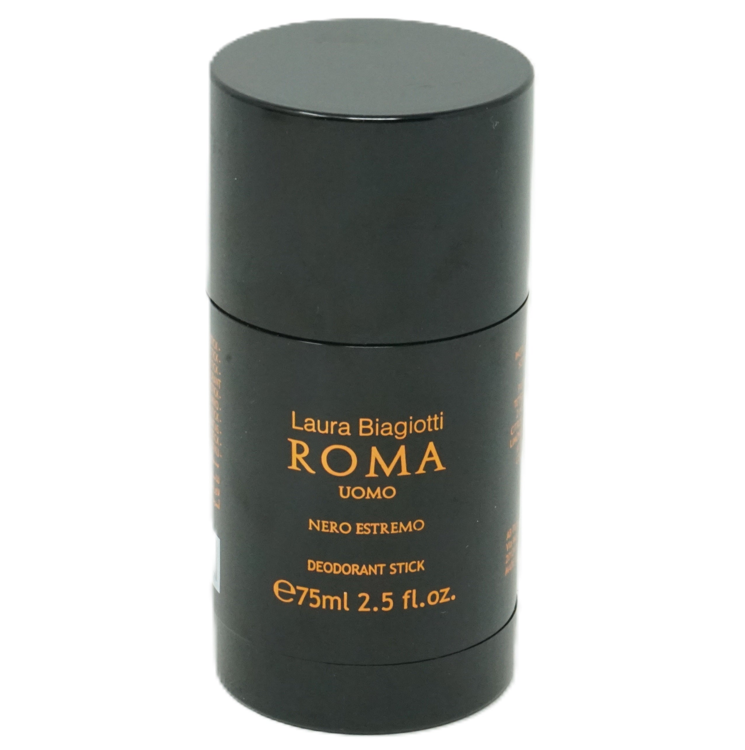Laura Biagiotti Roma Uomo Nero Estremo Deodorant Stick 75ml