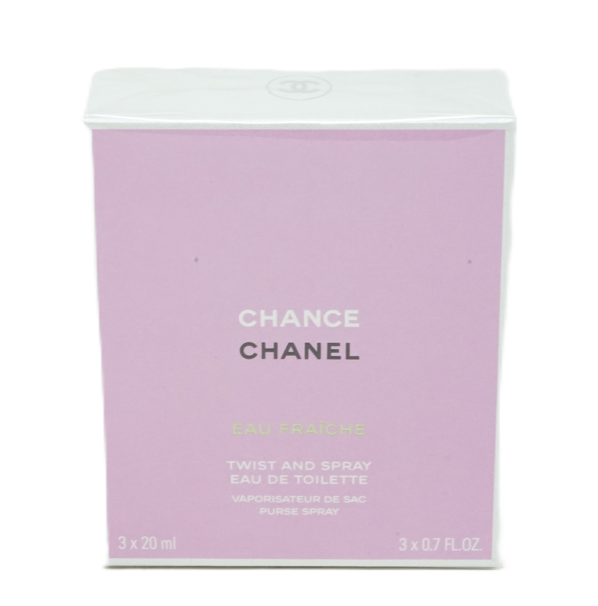 Chanel Chance Twist and Spray Eau Fraiche  Eau de Toilette 3x 20ml