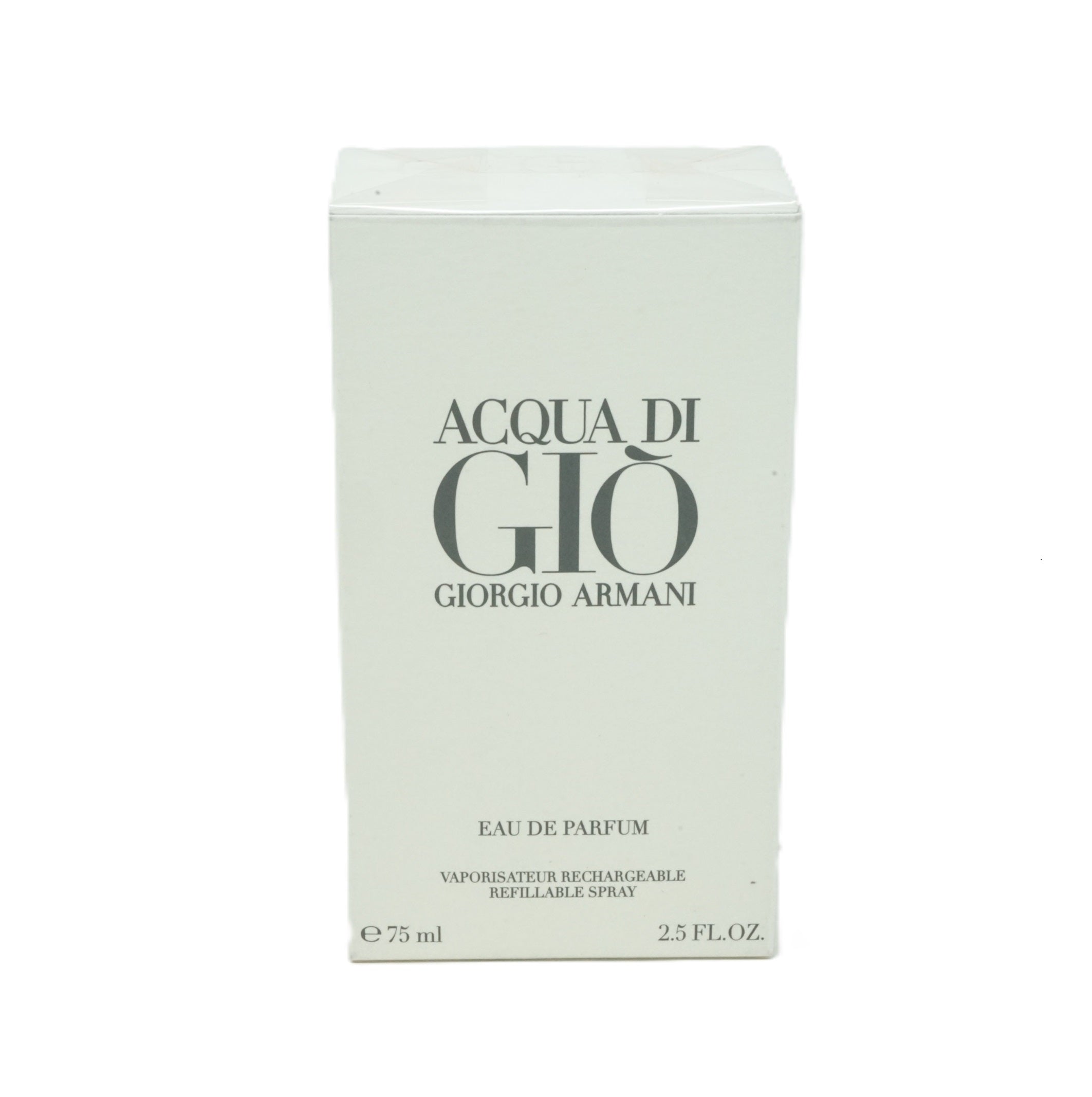 Giorgio Armani Acqua di Gio Eau de Parfum Refillable Spray 75 ml