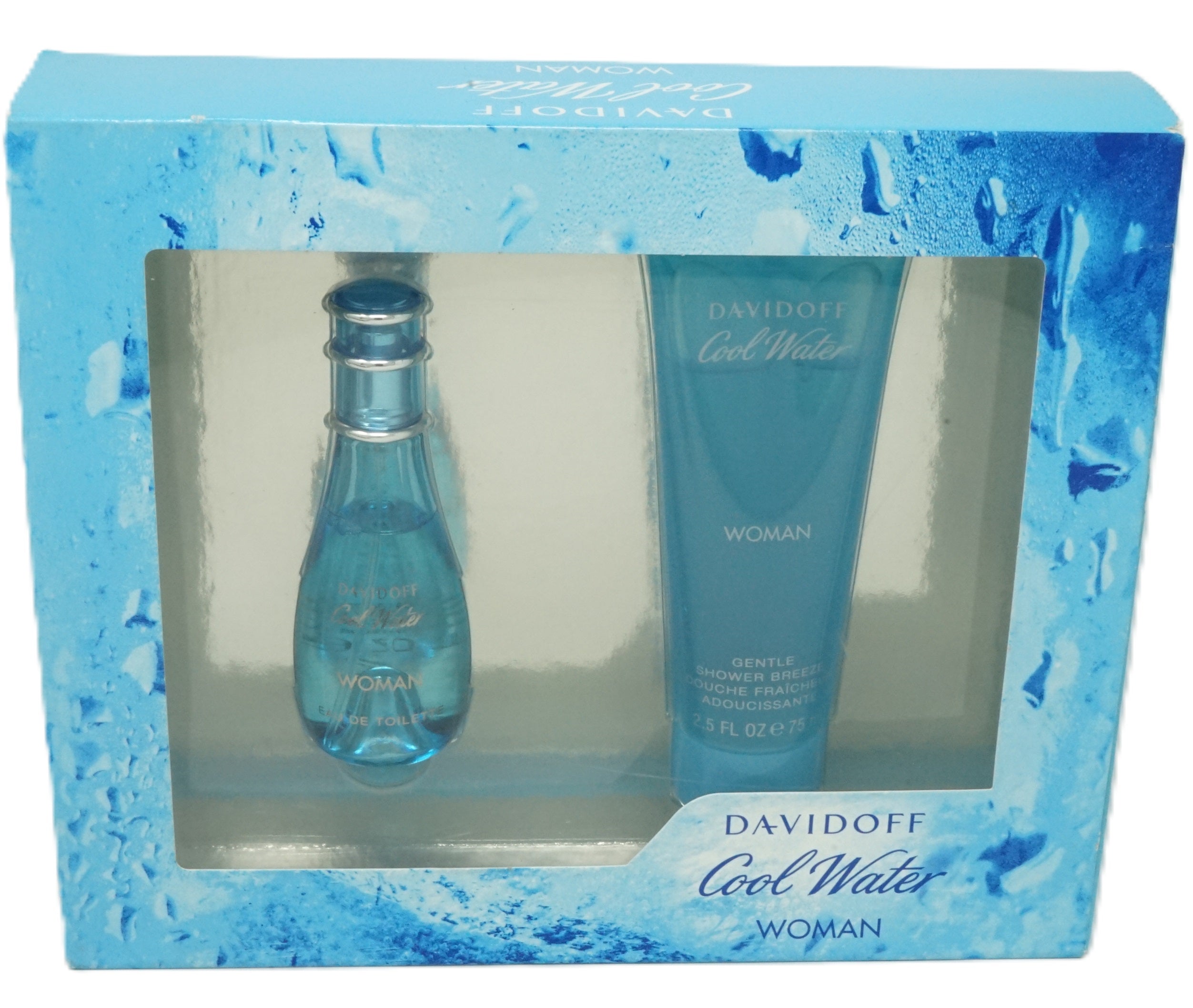 Davidoff Cool Water Woman Eau de Toilette 30ml + Gentle Shower Breeze 75ml