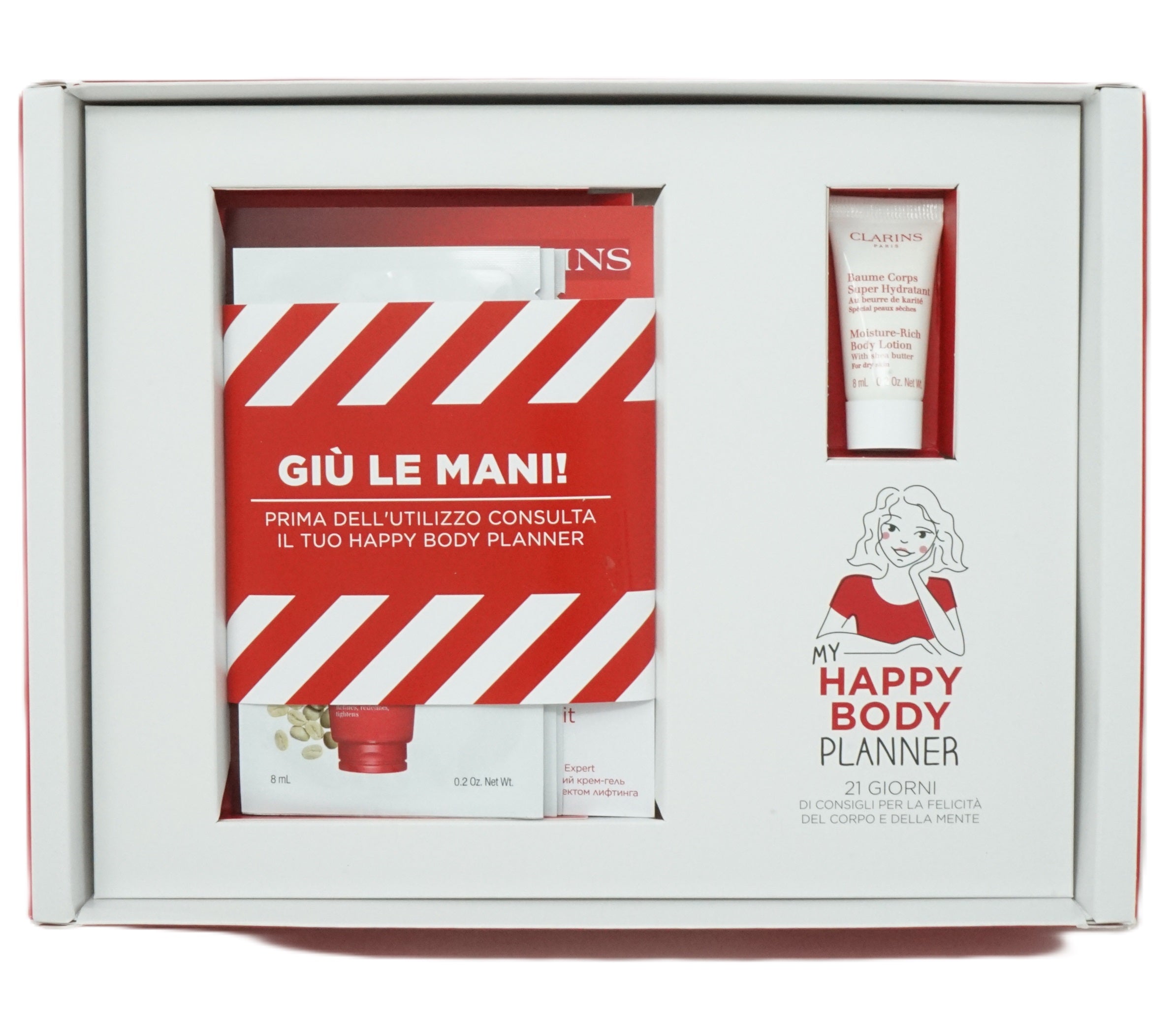 Clarins My happy Body Planner 21 Giorni Set 40ml
