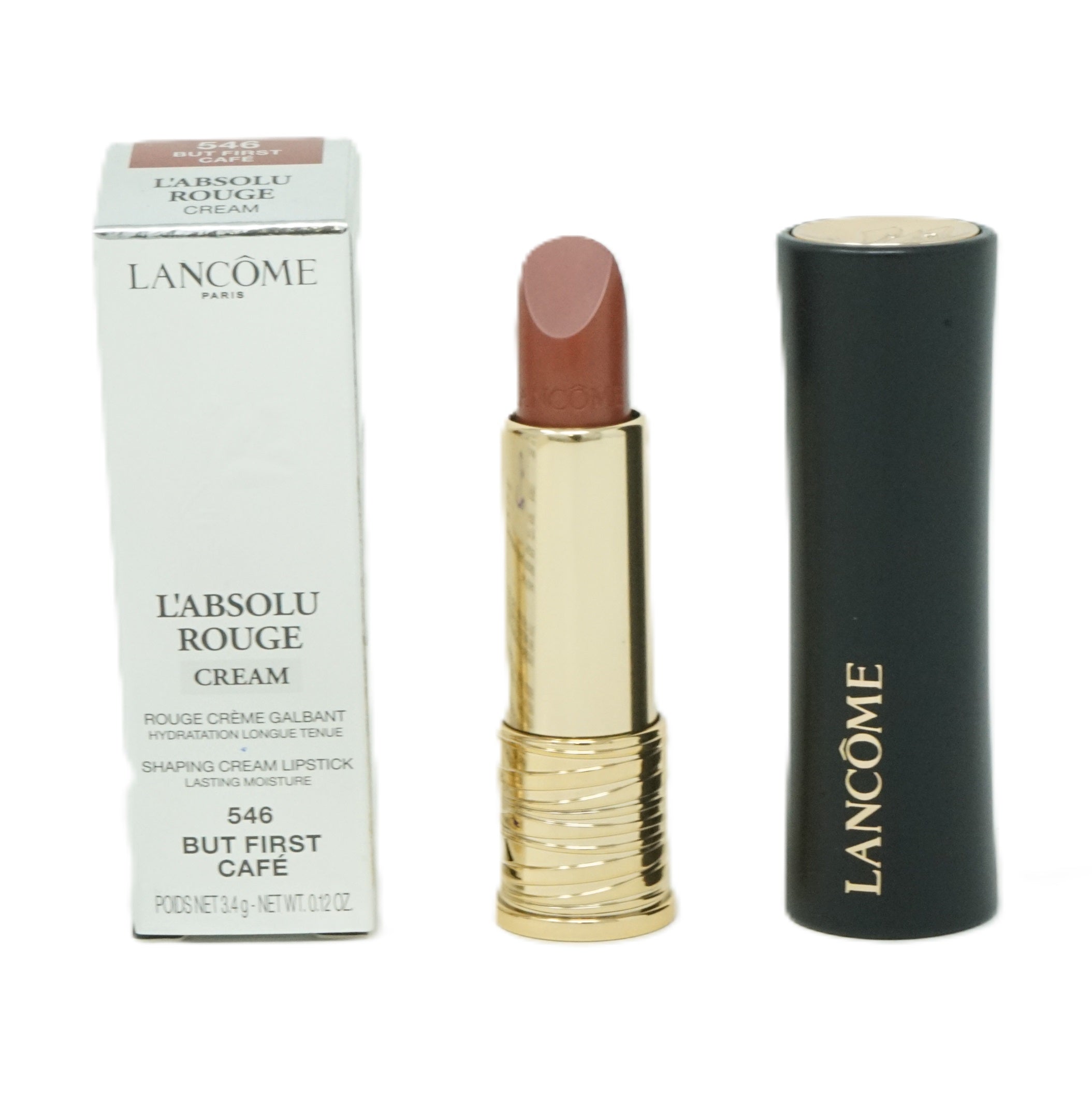 Lancome Absolu Rouge Cream Lippenstift 3,4g But first Cafe 546