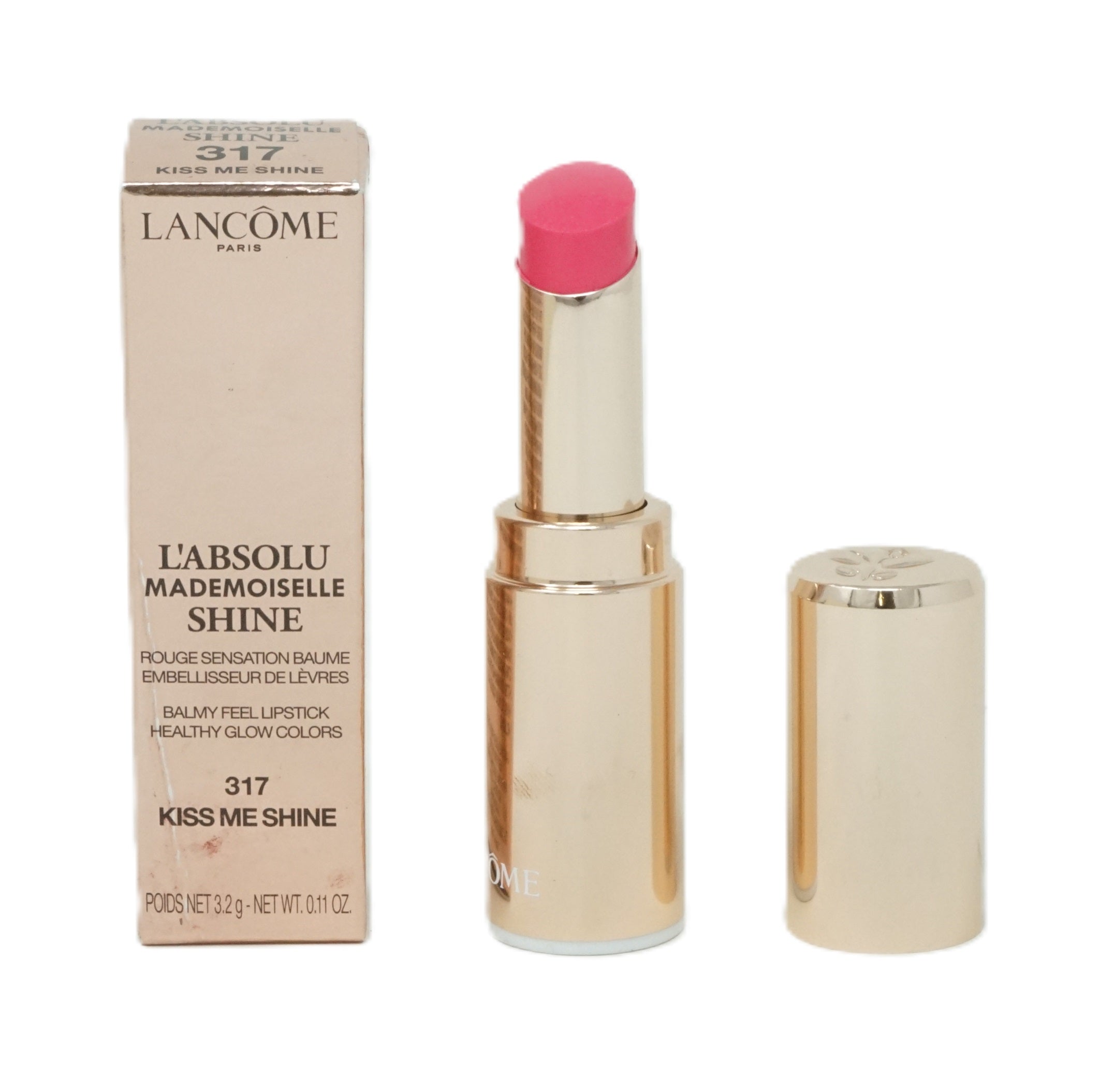 Lancome L'Absolu Mademoiselle Shine Balmy Lipstick 3,2g Kiss Me Shine 317