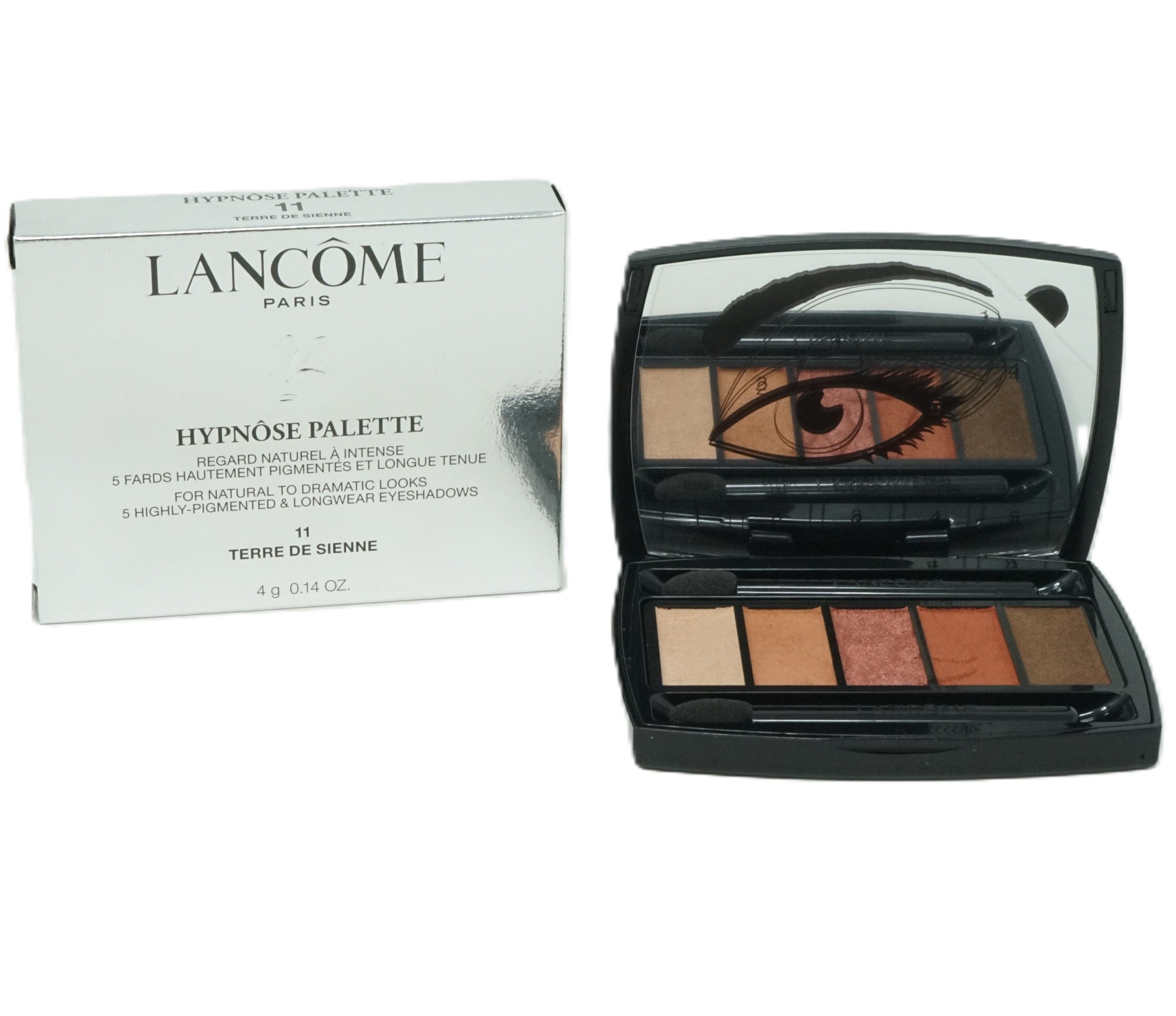 Lancome Hypnose Palette 5 highly Pigmented & Longwear Lidschatten 4g  Terre de Sienne 11