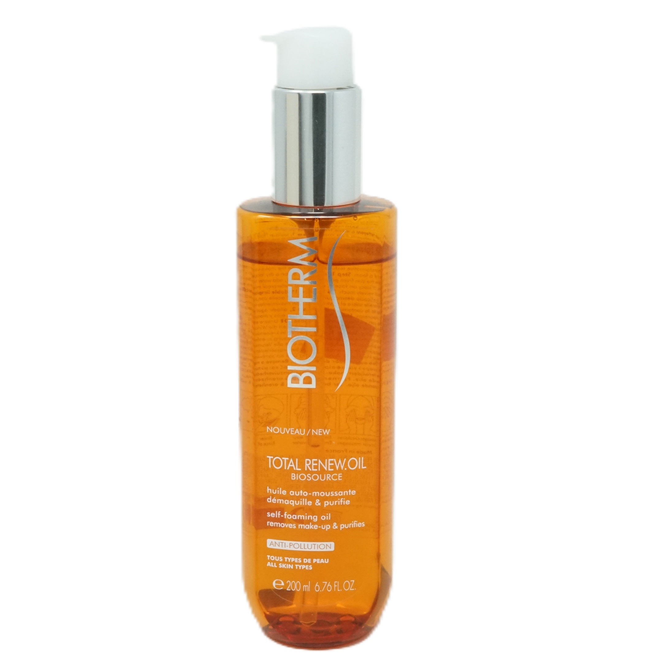 Biotherm Total renew oil self foaming oil 200 ml