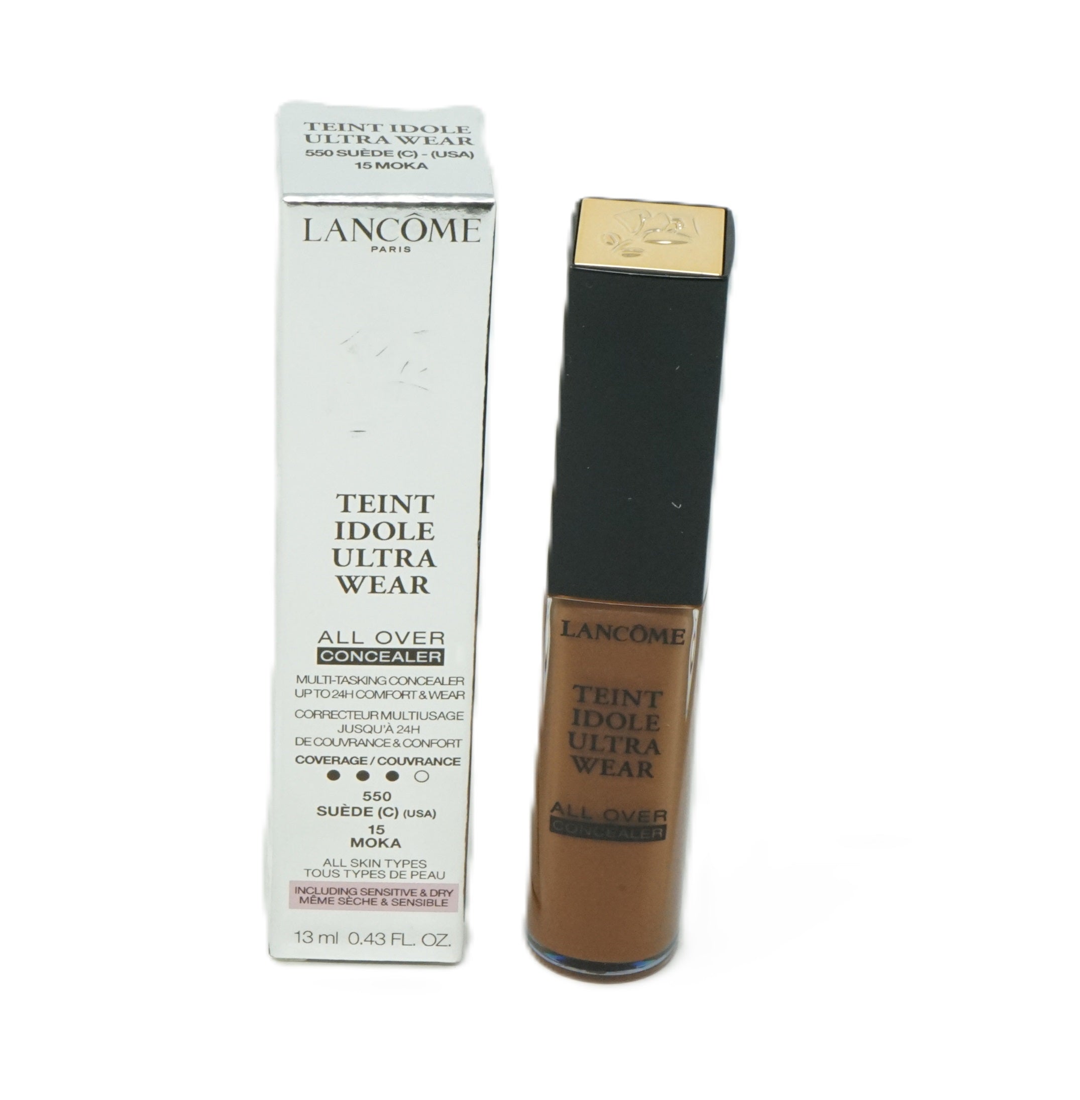 Lancome Teint Idole Ultra Wear All Over Conceale Sensitive & Dry 13ml Moka 15