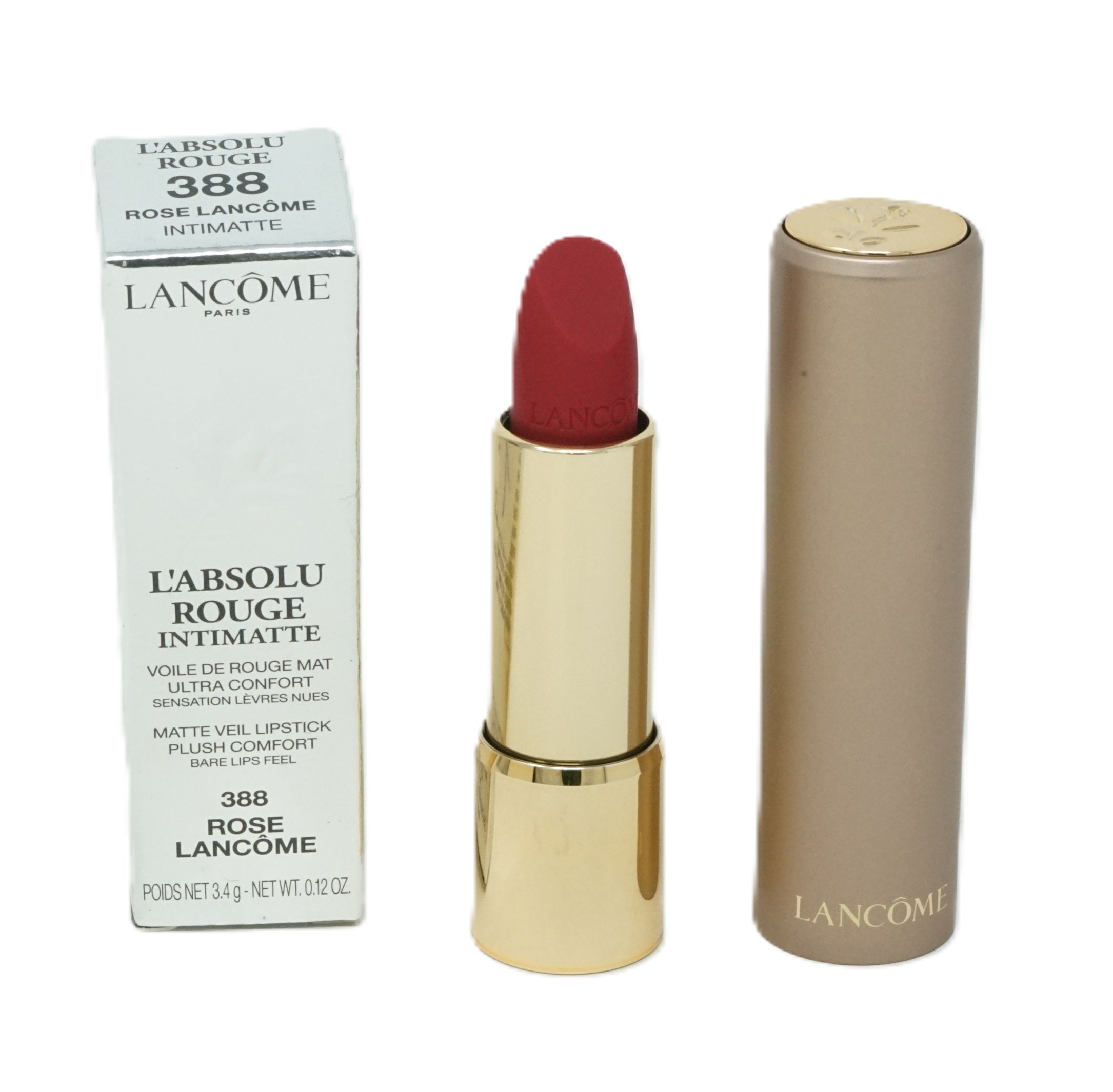 Lancome L'Absolu Rouge Intimatte Matte Lippenstift 3,4g Rose Lancome 388