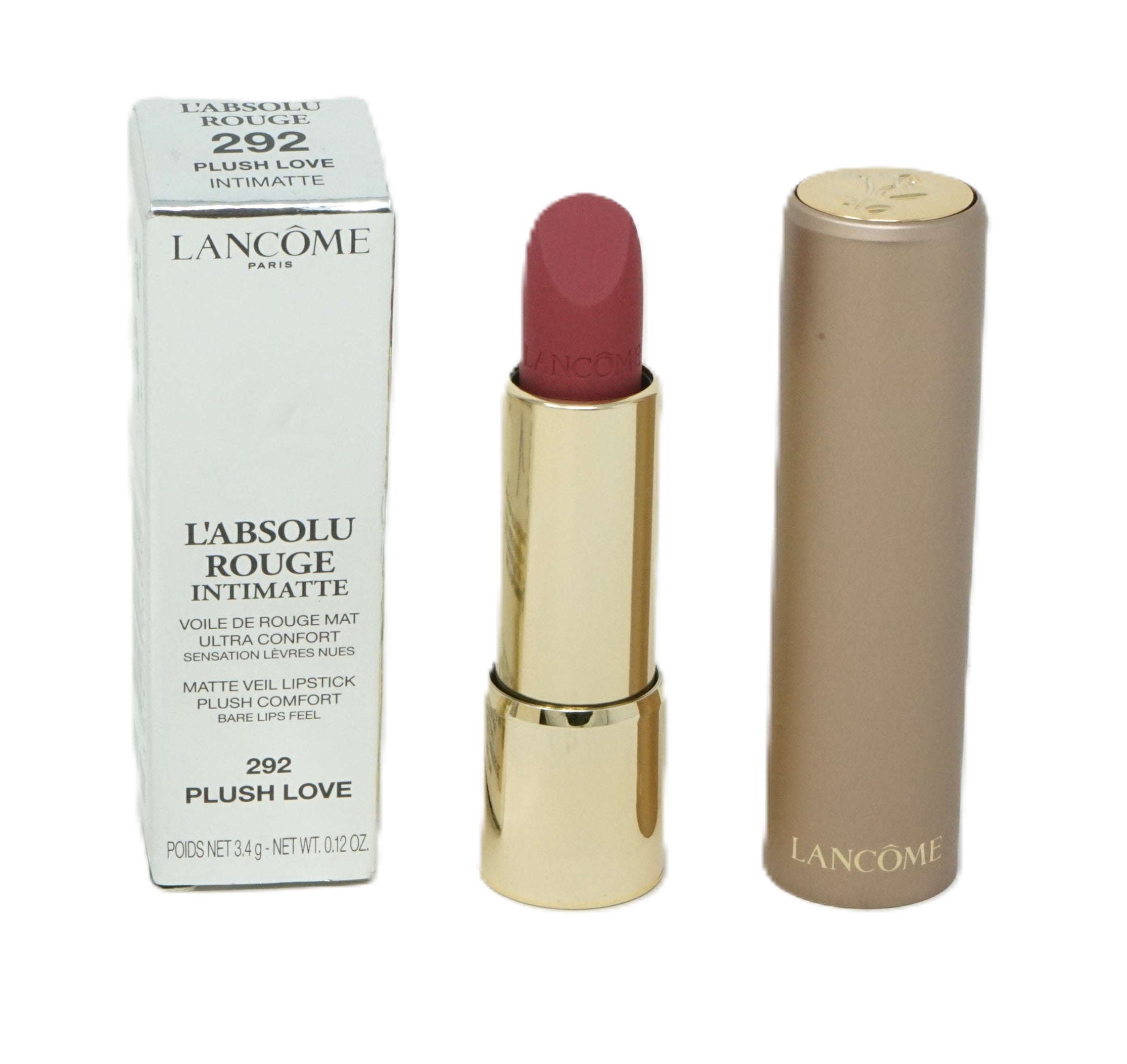 Lancome L'Absolu Rouge Intimatte Matte Lippenstift 3,4g Plush Love 292