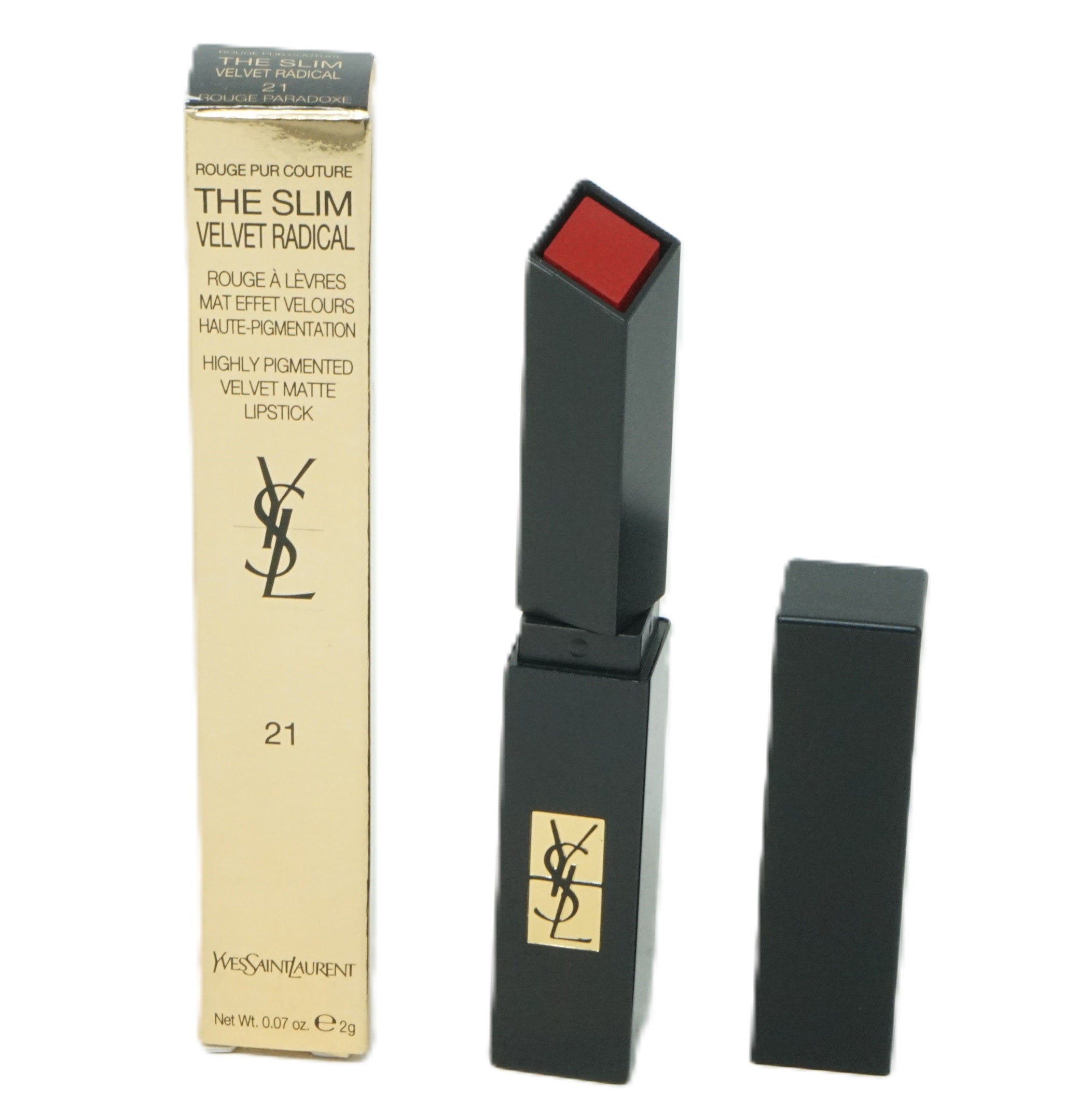 Yves Saint Laurent Rouge The Slim Velvet Matte Lippenstift 2g Rouge Paradoxe 21