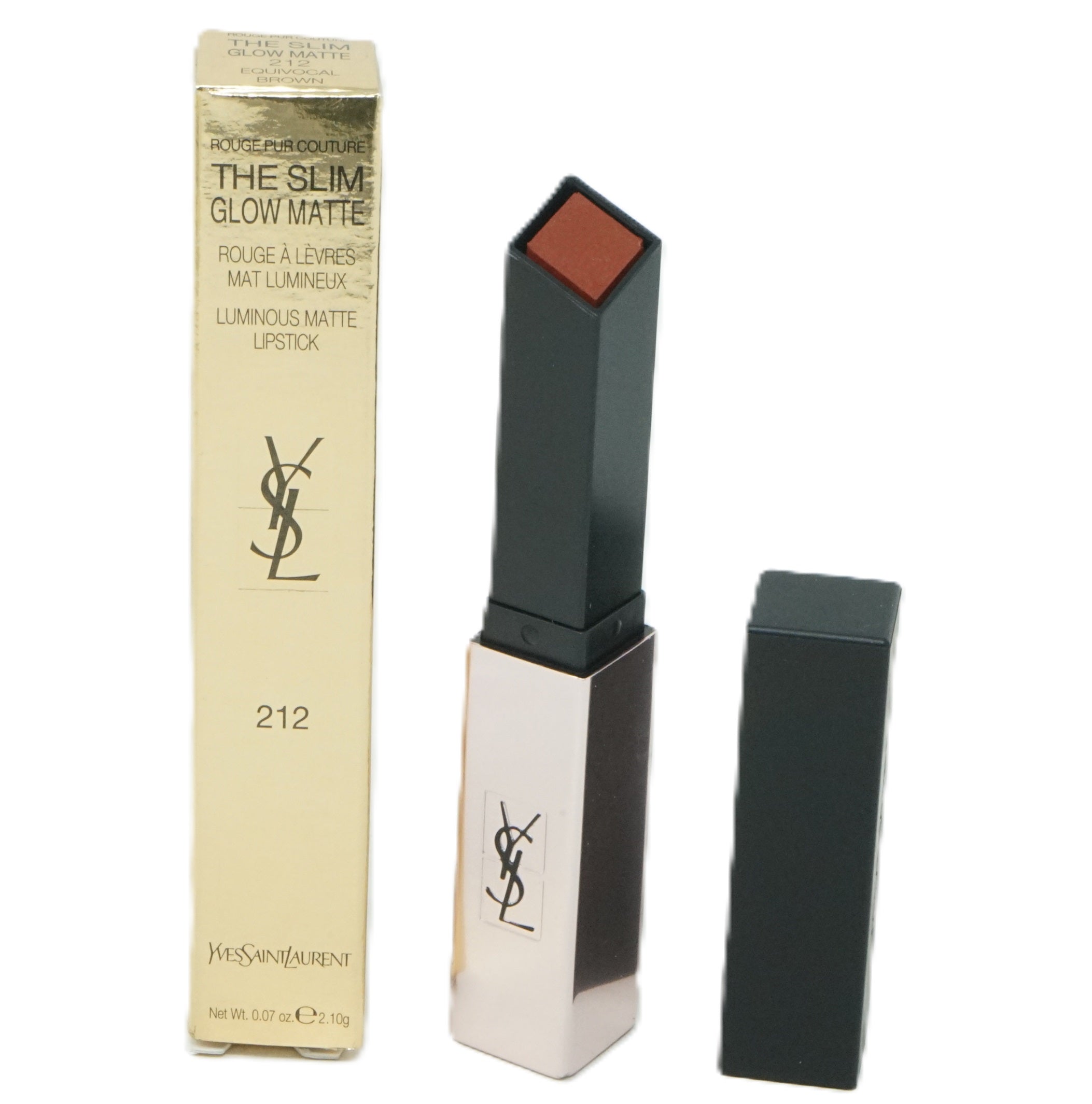 Yves Saint Laurent RougeThe Slim Matte 2,1g Lippenstift 212 Equivocal Brown