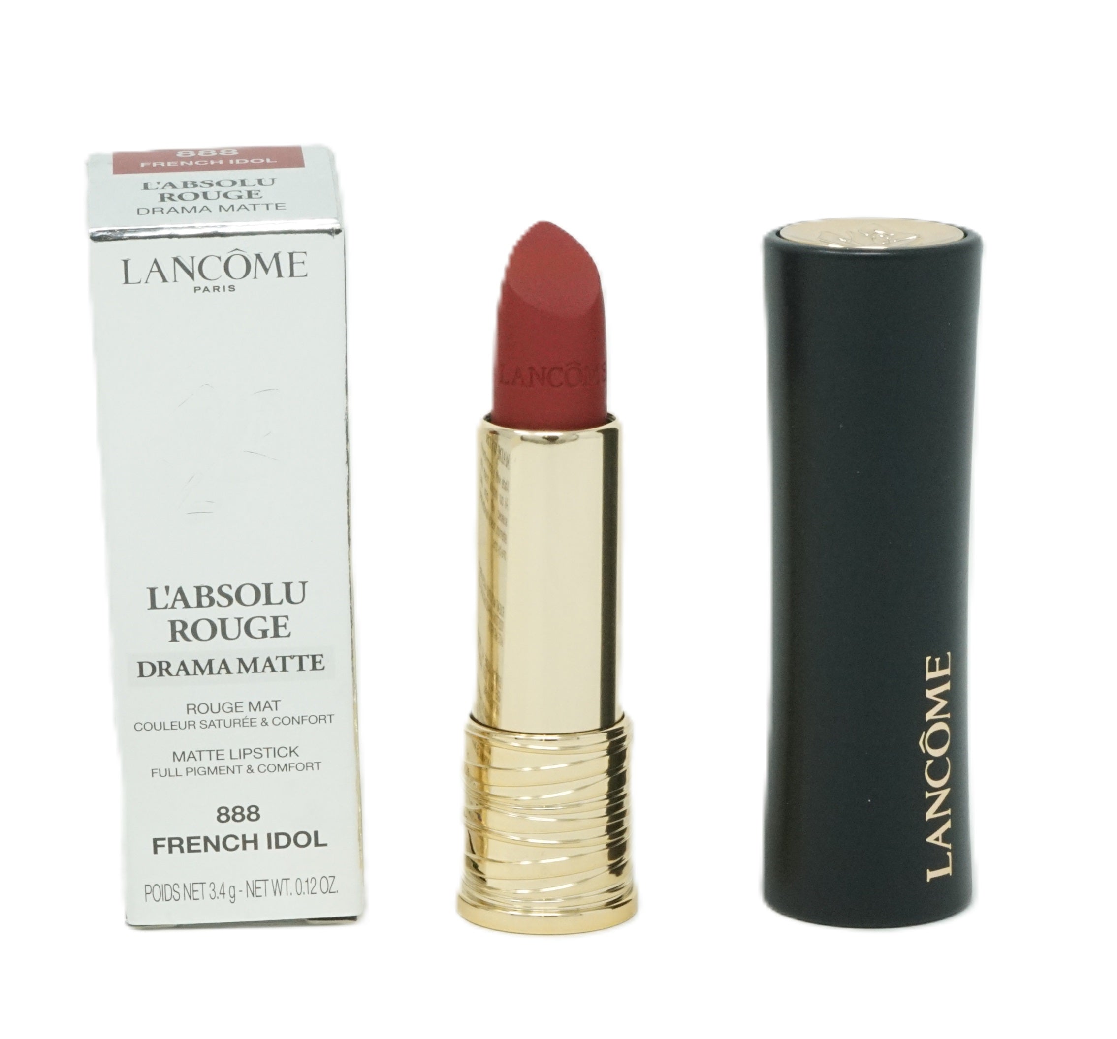 Lancome L'Absolu Rouge Drama Matte Lippenstift 3,4g French Idol 888