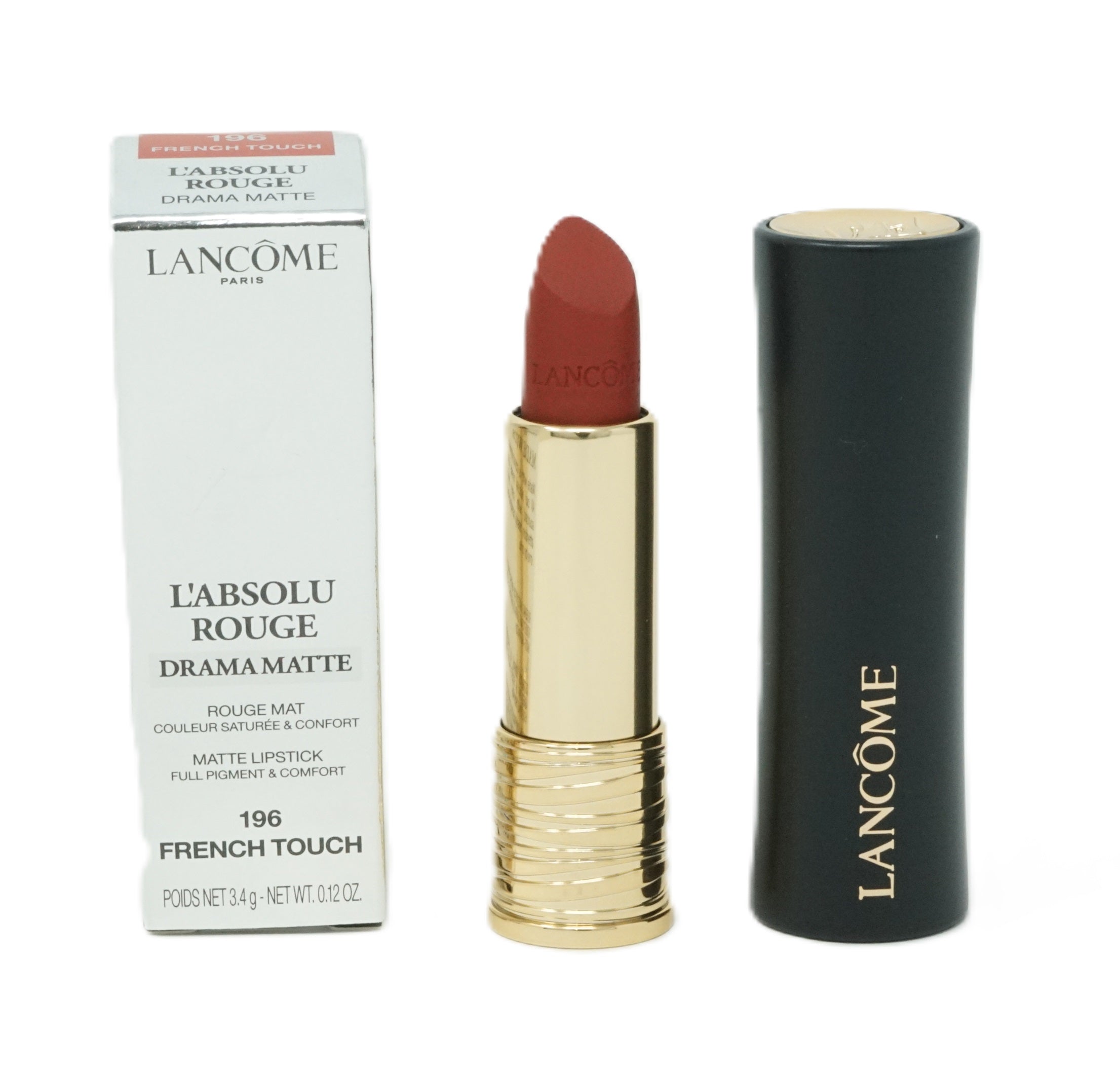 Lancome L'Absolu Rouge Drama Matte Lippenstift 3,4g French Touch 196