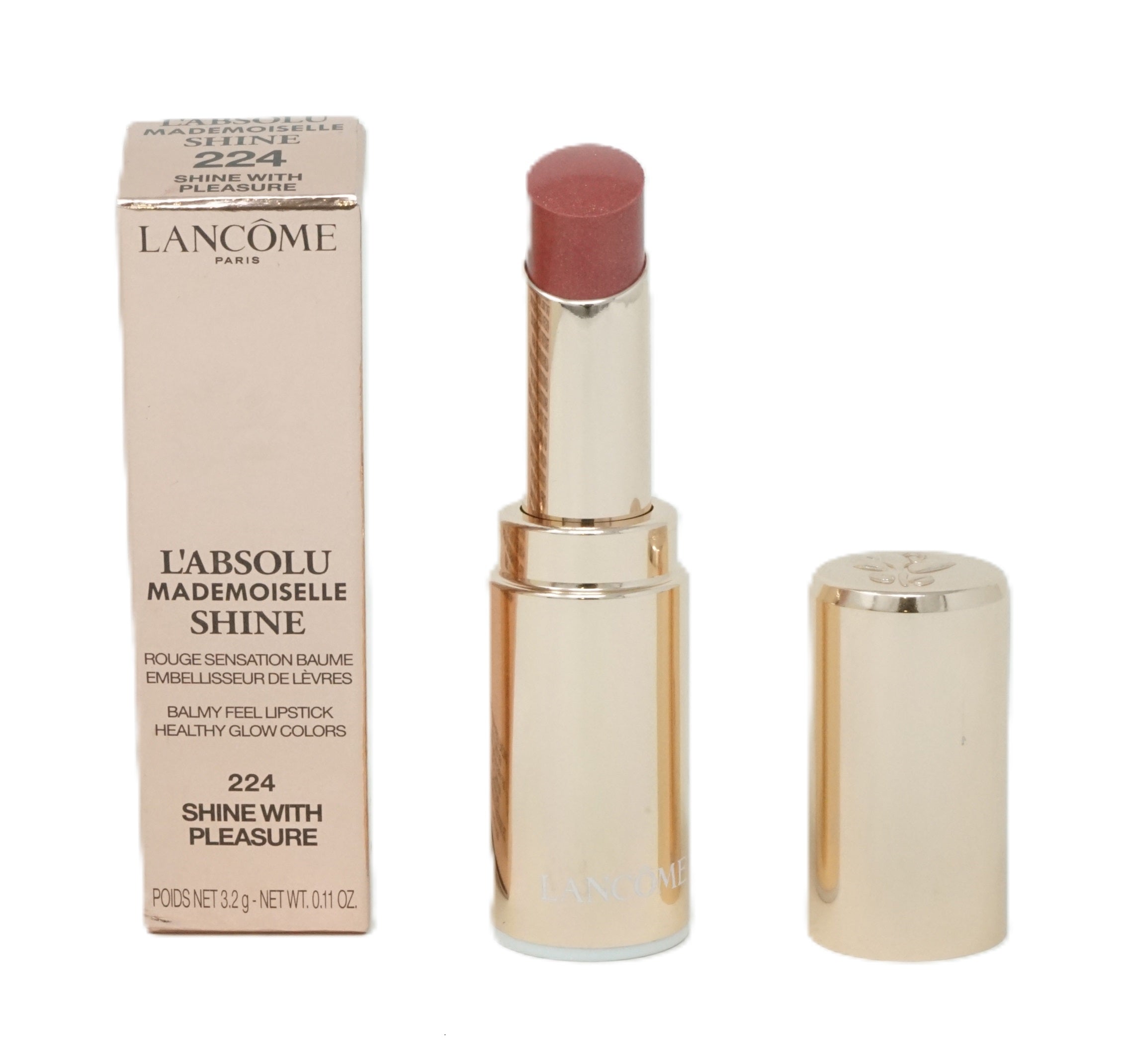 Lancome L'Absolu Mademoiselle Shine Balmy Feel Lipstick Lippenstift 3,2g Shine with Pleasure 224